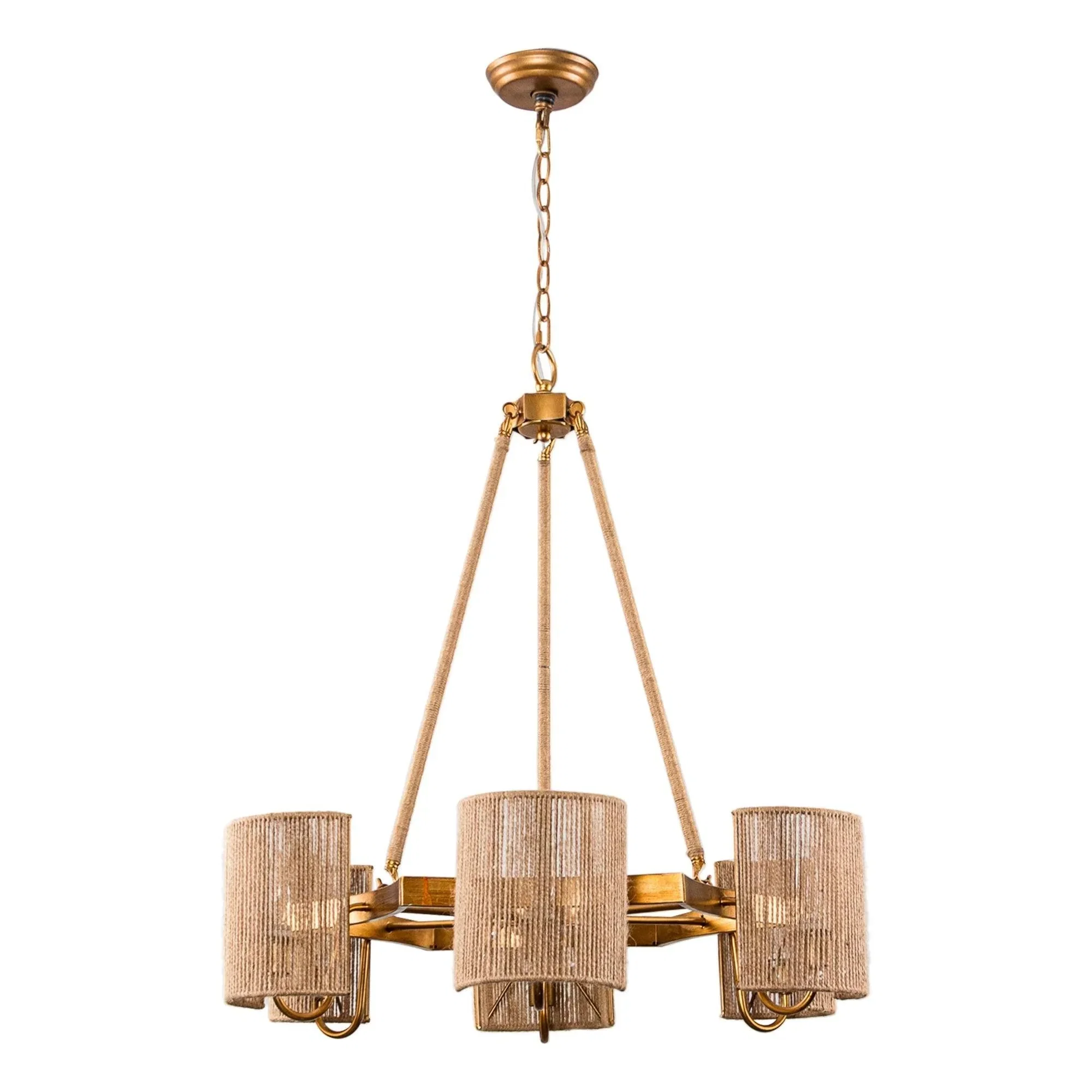 Parrot Uncle 6-Light Farmhouse Bedroom Island Pendant Lighting (BBW9637-6) - Image 14