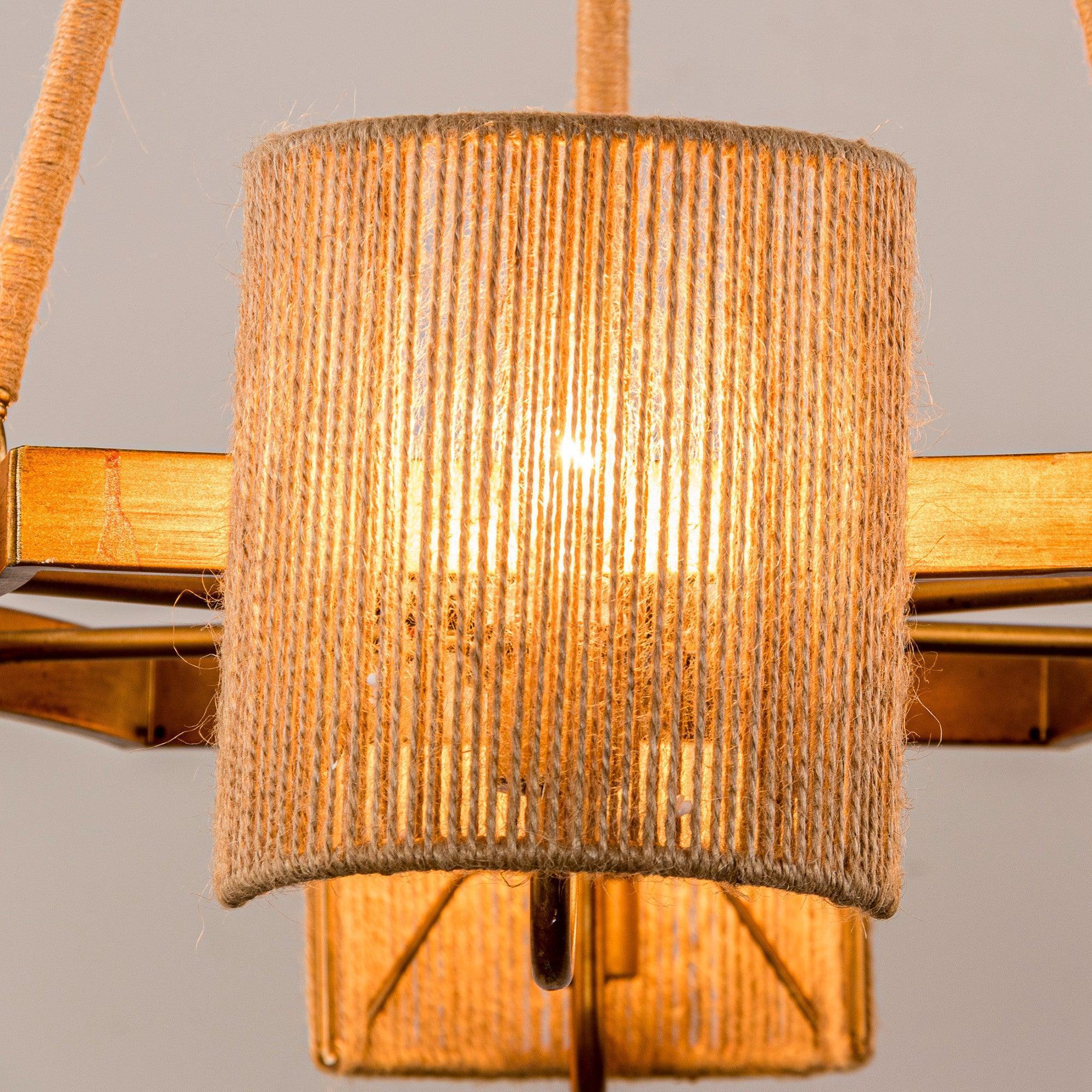Parrot Uncle 6-Light Farmhouse Bedroom Island Pendant Lighting (BBW9637-6) - Image 3