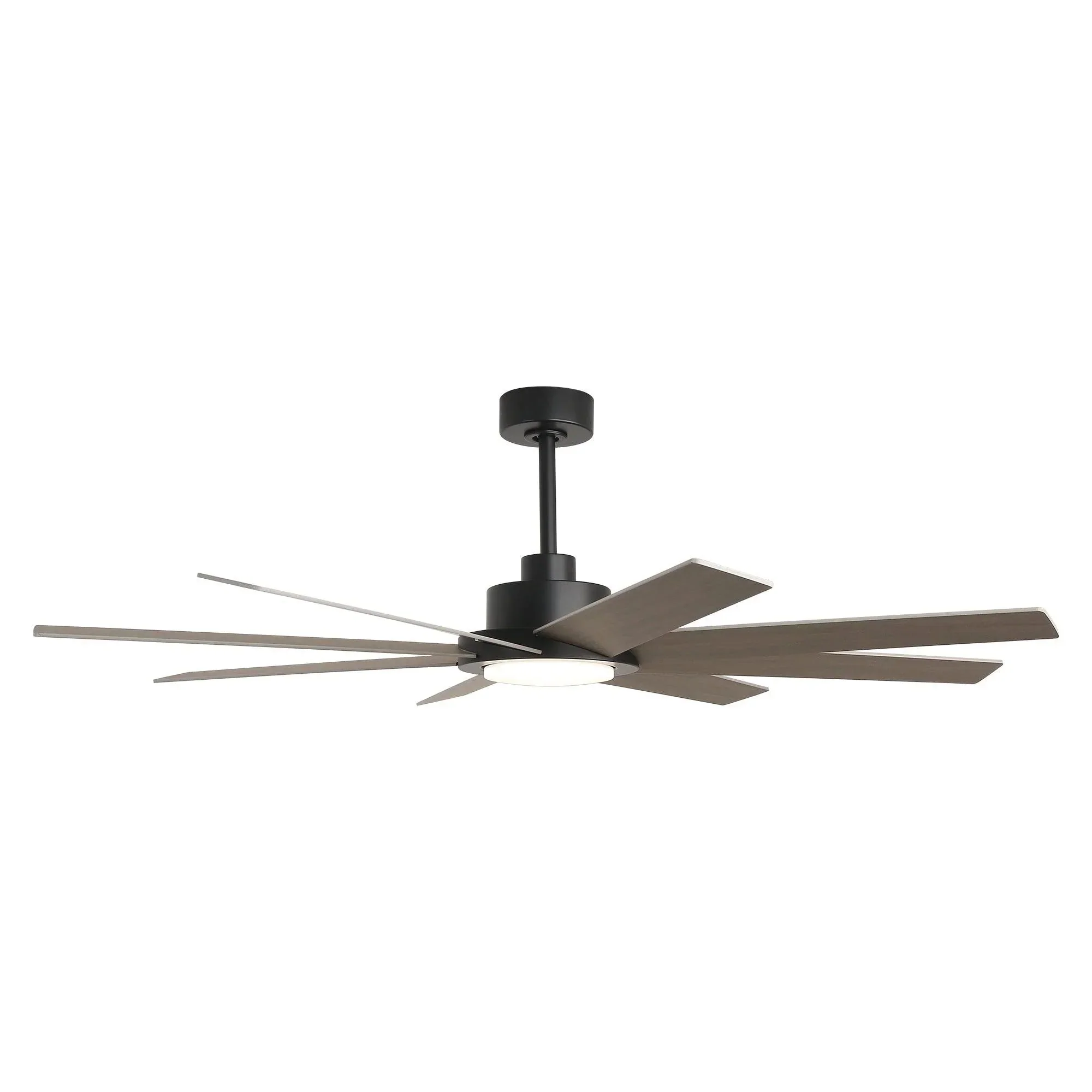 Parrot Uncle 60-Inch DC Motor 8 Blades Modern Downrod Mount Ceiling Fan with LED Light and Remote Control (F6387110V) - Image 13