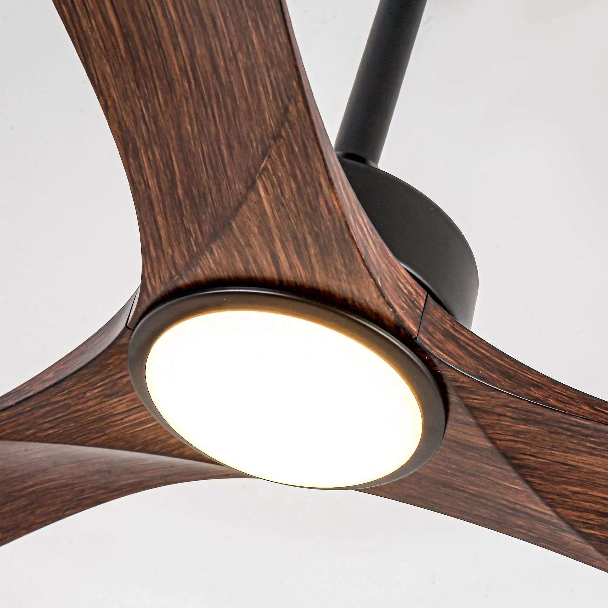 Parrot Uncle 60-Inch Alexi DC Motor Modern Downrod Ceiling Fan with LED Light - Image 13
