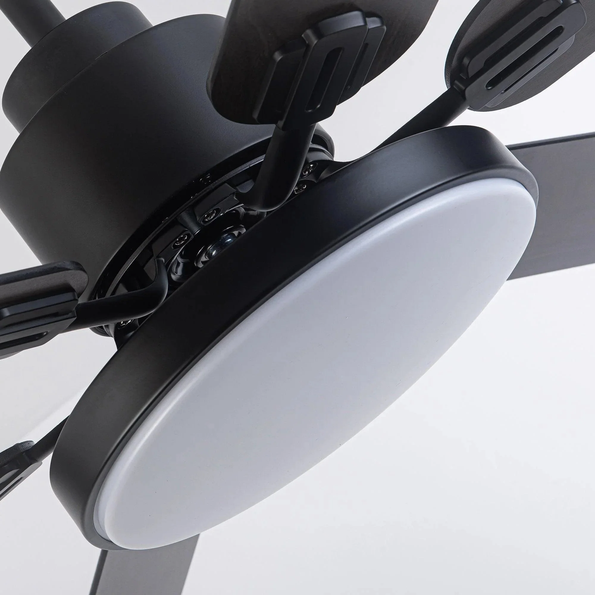 Parrot Uncle 60-Inch Industrial DC Motor Downrod Mount Reversible Ceiling Fan with Lighting and Remote Control (F8252110V) - Image 22