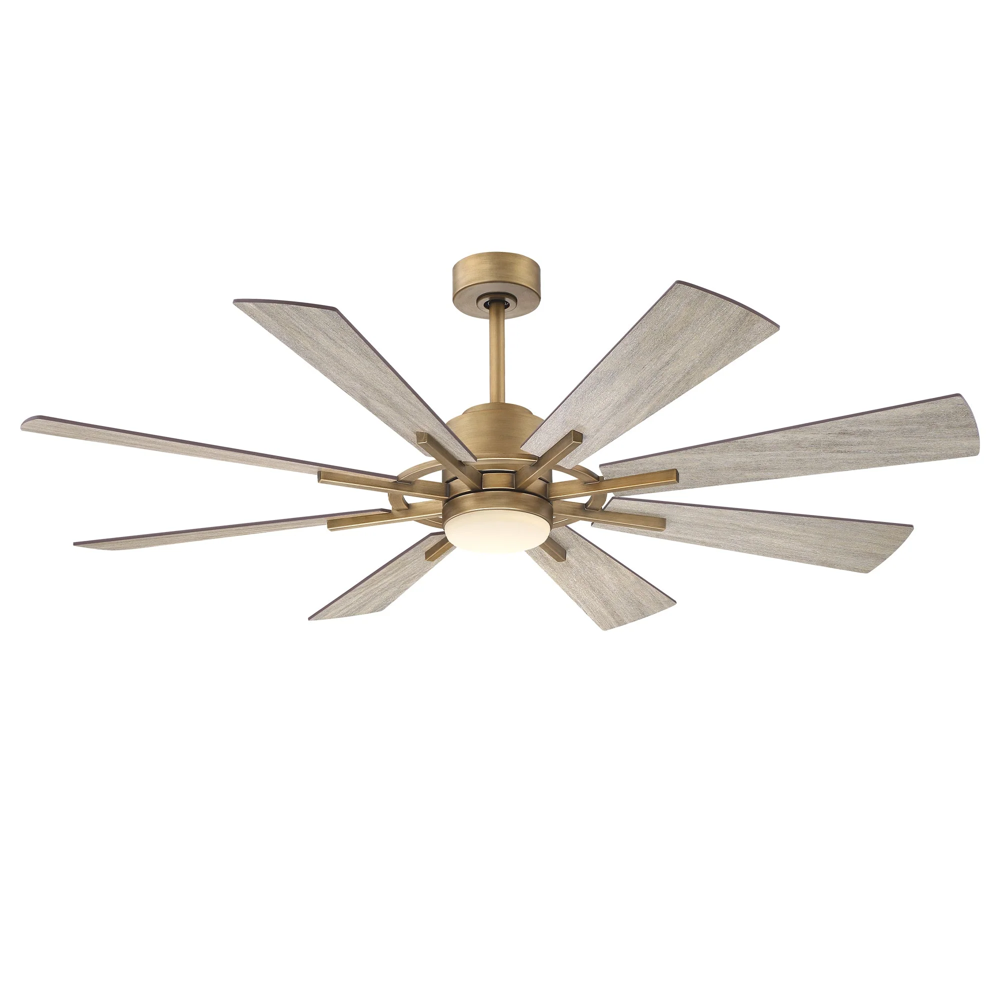 Parrot Uncle 60-Inch Oretha Windmill DC Ceiling Fan with LED Lighting - Image 10