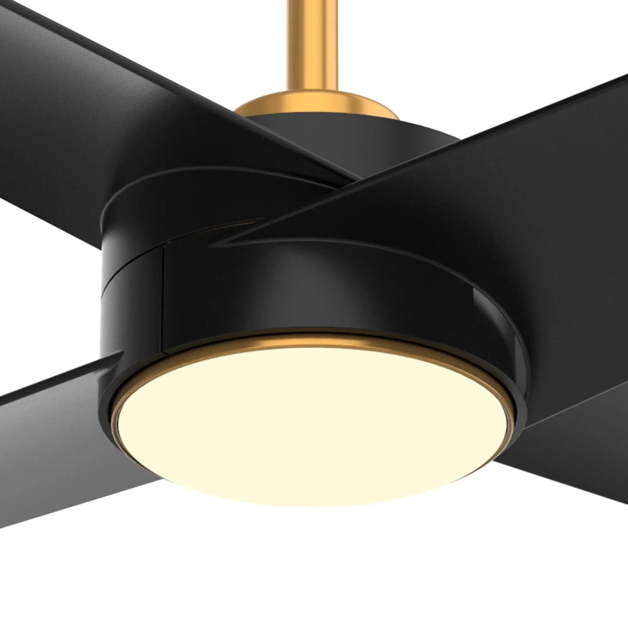 Parrot Uncle 60-Inch Parvez Modern DC Motor Downrod Mount Reversible Ceiling Fan with Lighting and Remote Control (F8313110V) - Image 8