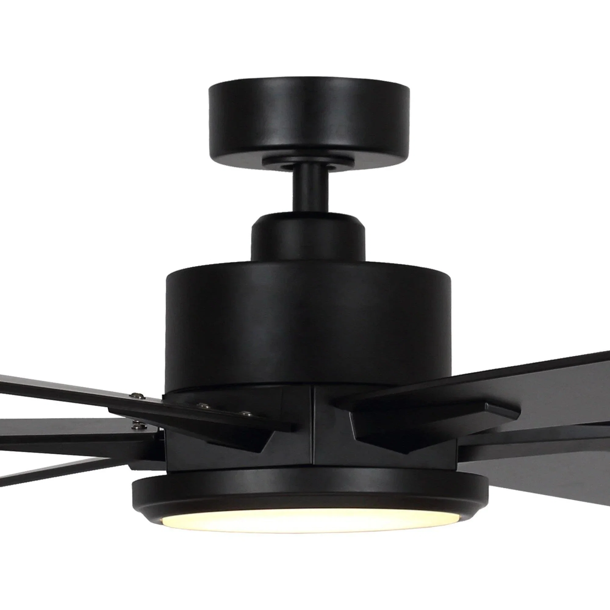Parrot Uncle 65-Inch Amold Industrial Downrod Mount Ceiling Fan with Lighting and Remote Control (F8306110V) - Image 13