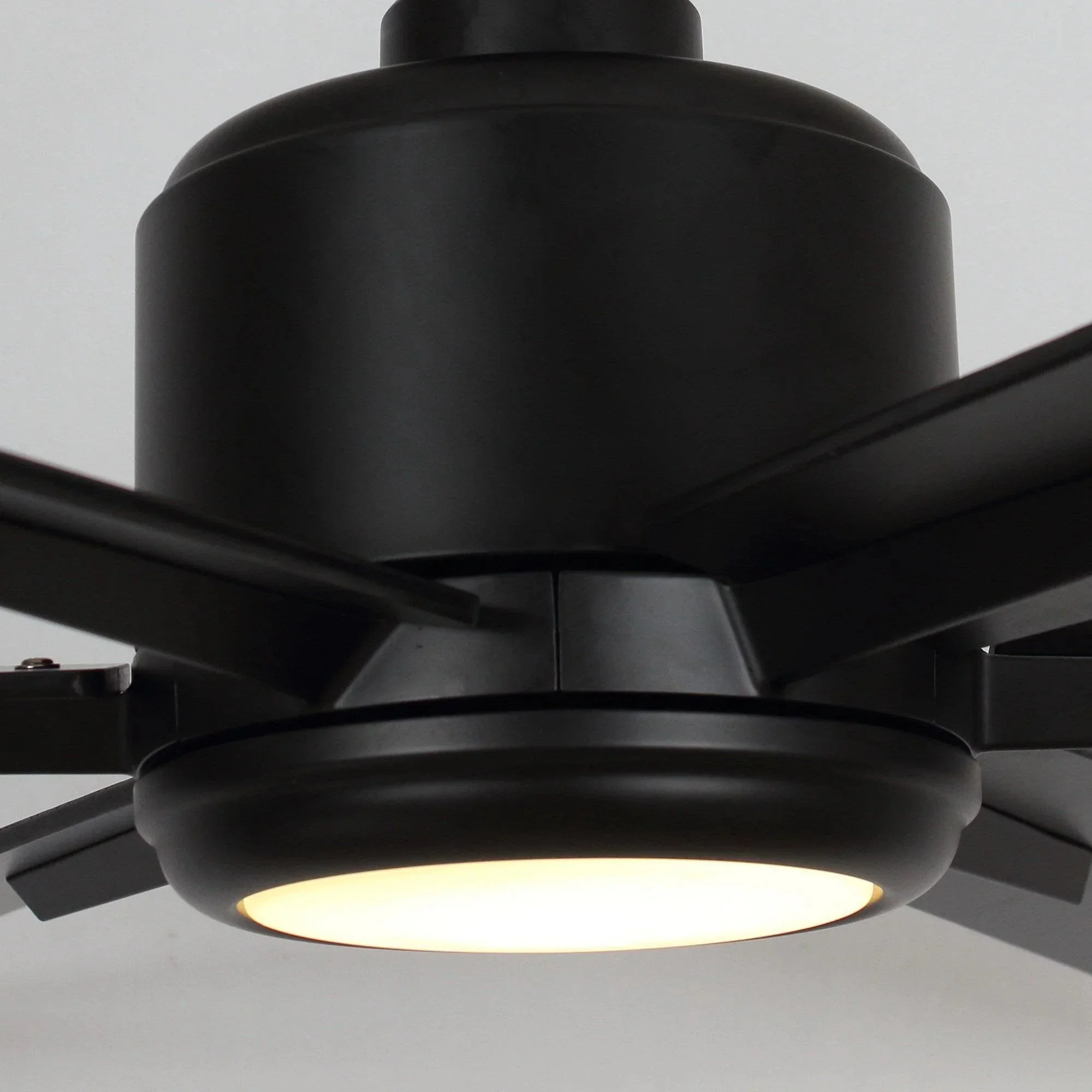 Parrot Uncle 65-Inch Bendan Industrial Downrod Mount Ceiling Fan with Lighting and Remote Control (F8307110V) - Image 5