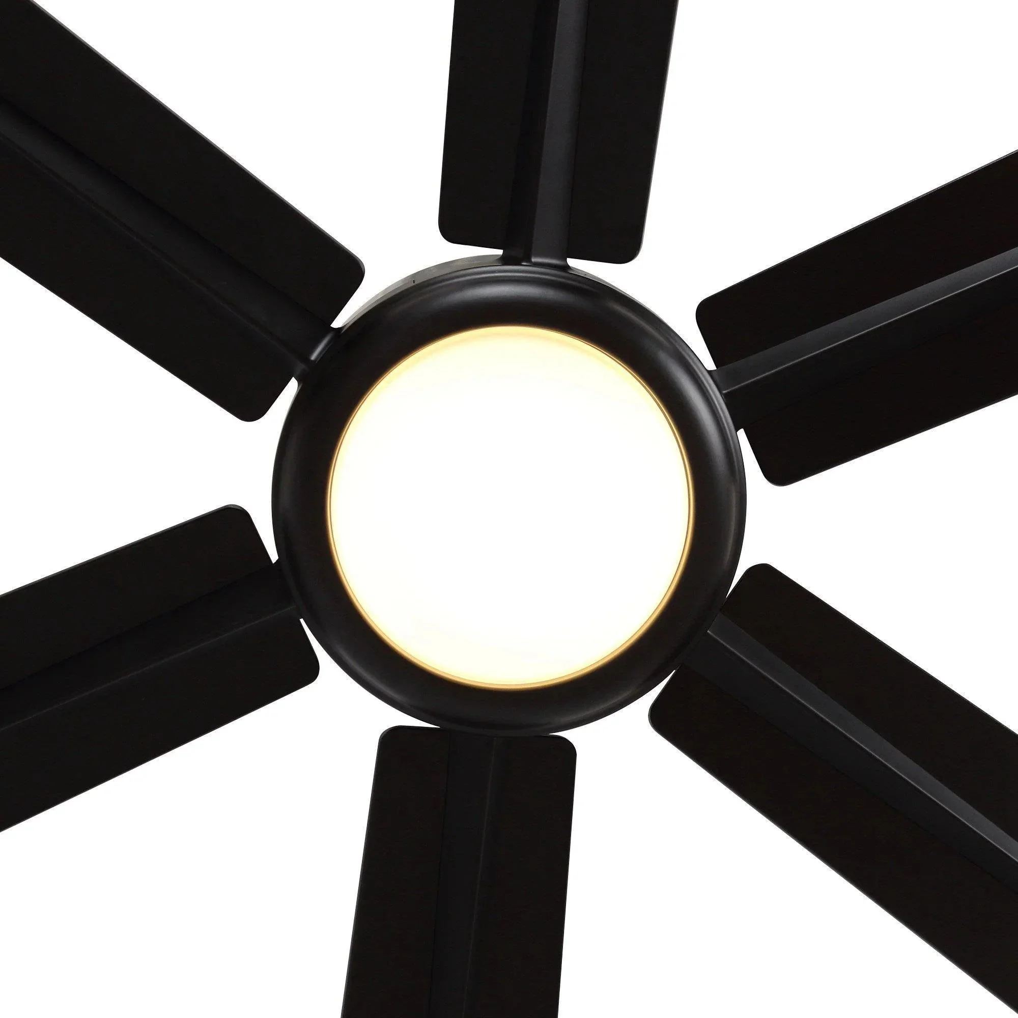 Parrot Uncle 65-Inch Bendan Industrial Downrod Mount Ceiling Fan with Lighting and Remote Control (F8307110V) - Image 7