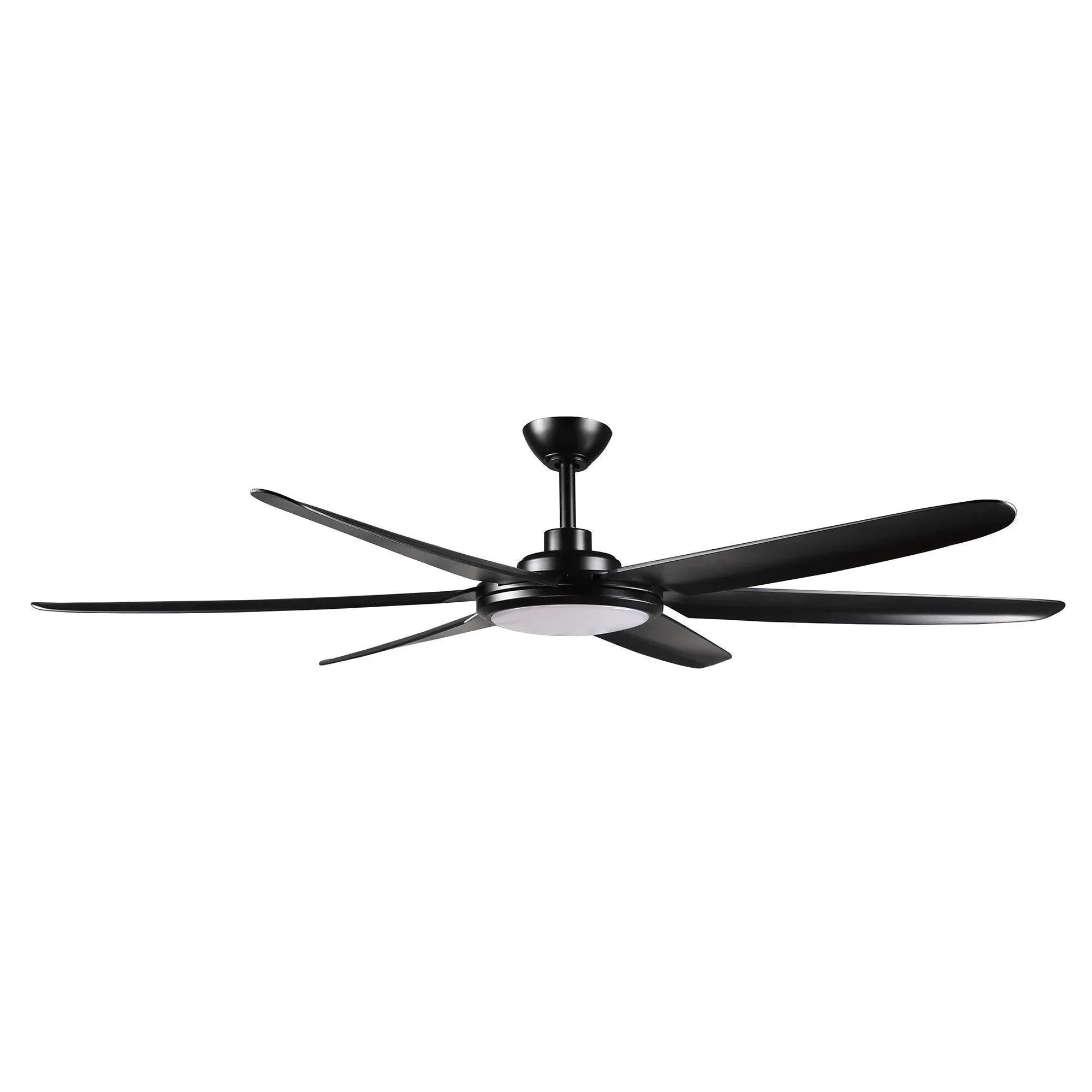 Parrot Uncle 65-Inch Industrial DC Motor Downrod Mount Ceiling Fan with Lighting and Remote Control (F8301110V) - Image 7