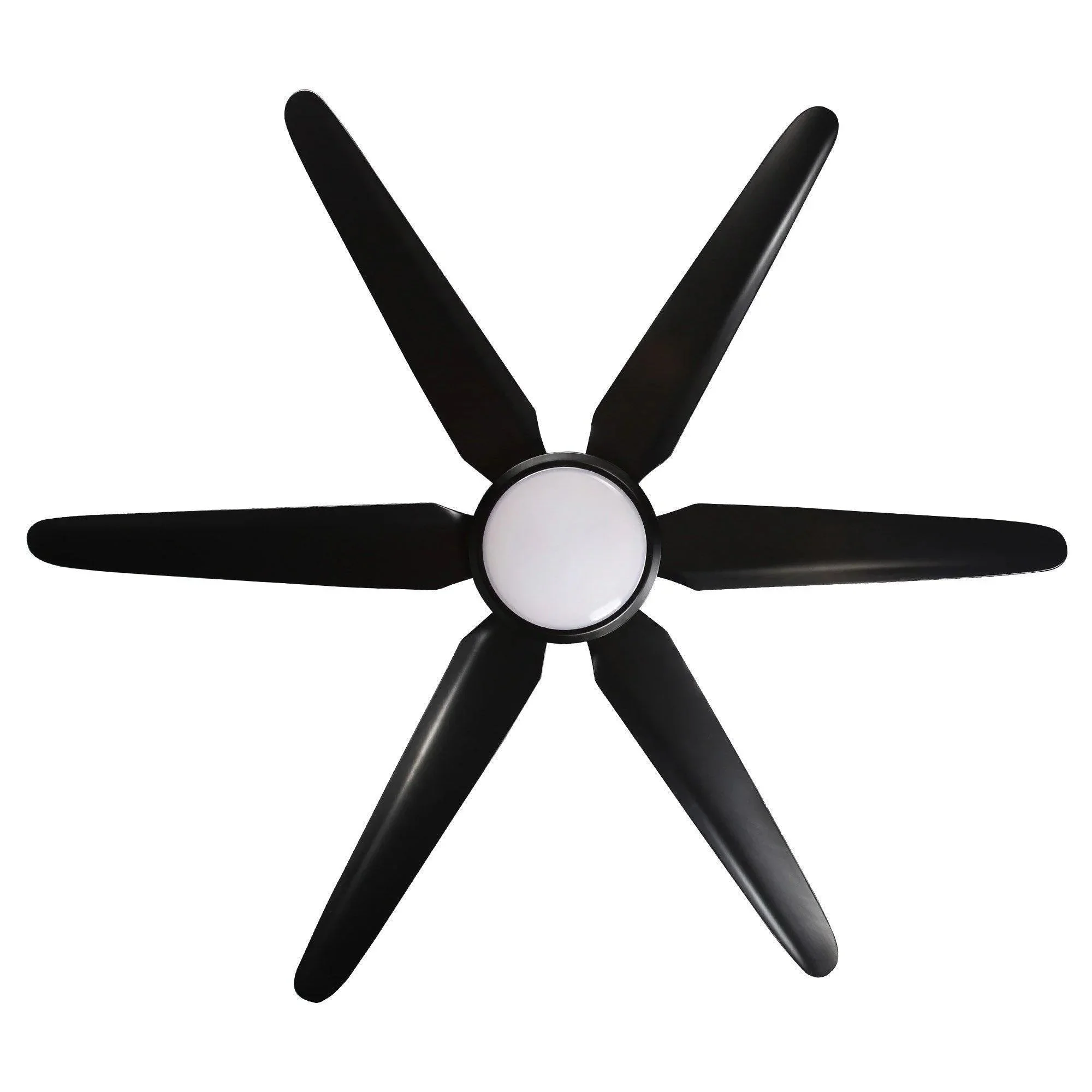 Parrot Uncle 65-Inch Industrial DC Motor Downrod Mount Ceiling Fan with Lighting and Remote Control (F8301110V) - Image 8