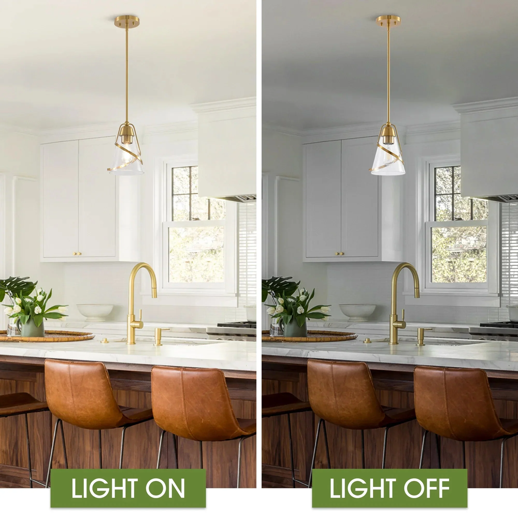 Parrot Uncle 7-Inch Ryan 1-Light Island Pendant Light (D3013) - Image 7