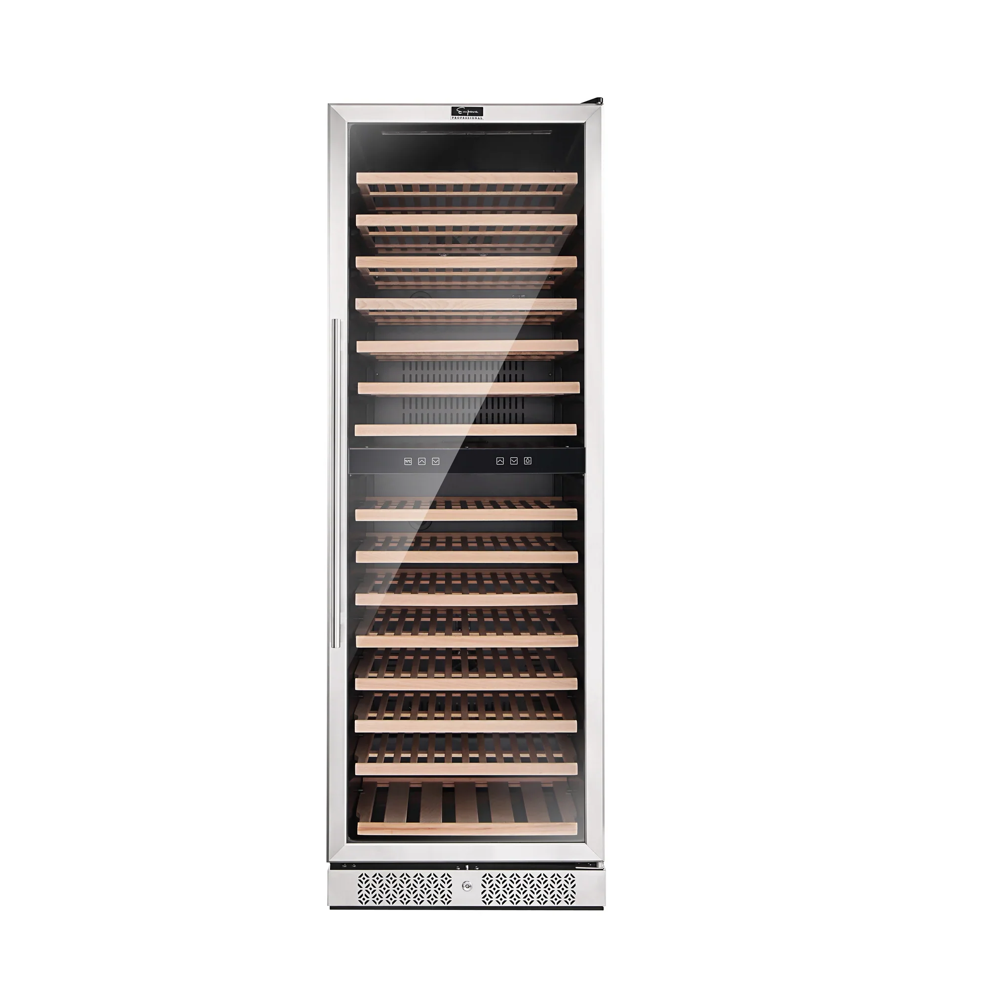 Empava 70-Inch Tall 160 Bottles Freestanding Built-In Dual Zone Wine Cooler (EMPV-WC08D) - Image 4