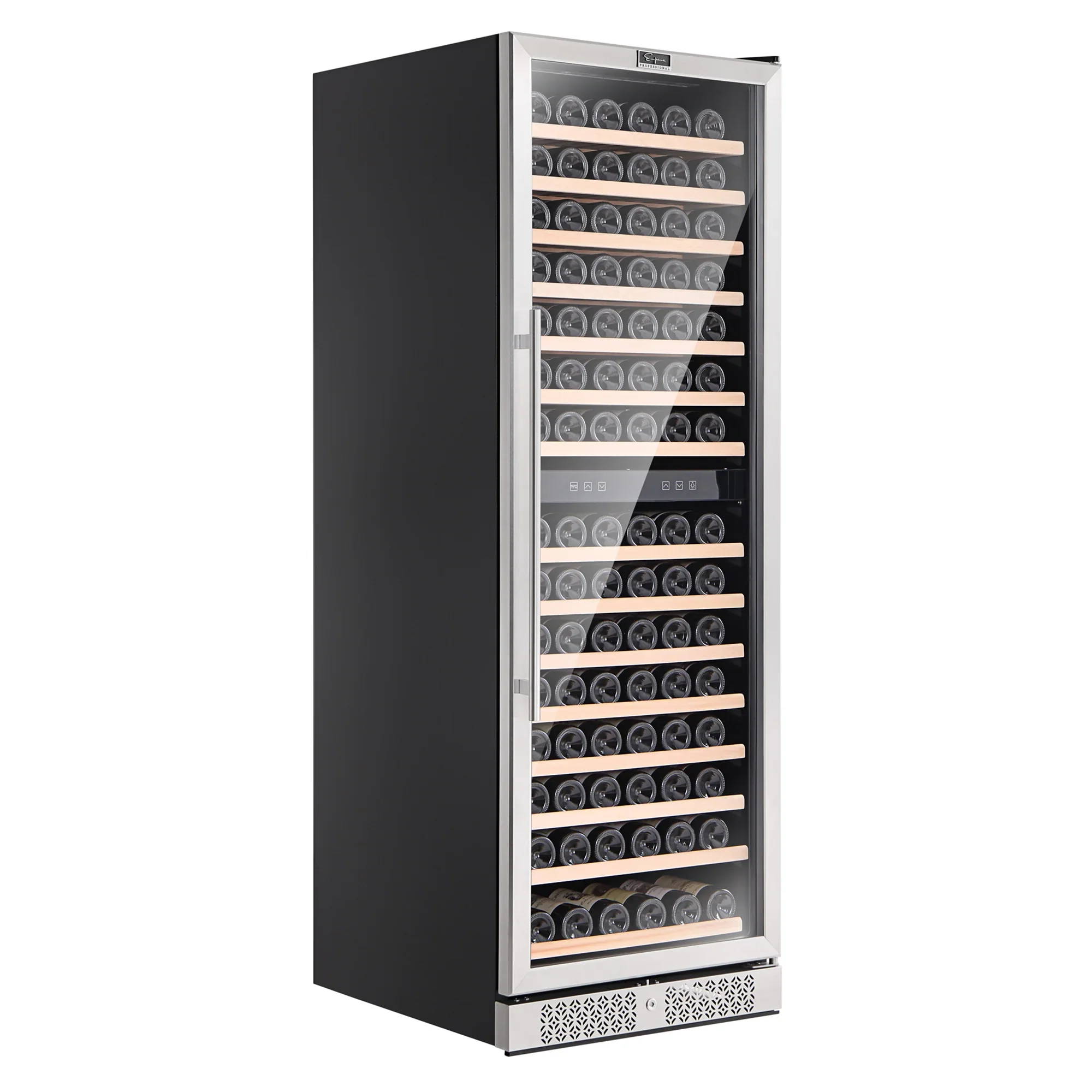Empava 70-Inch Tall 160 Bottles Freestanding Built-In Dual Zone Wine Cooler (EMPV-WC08D) - Image 7