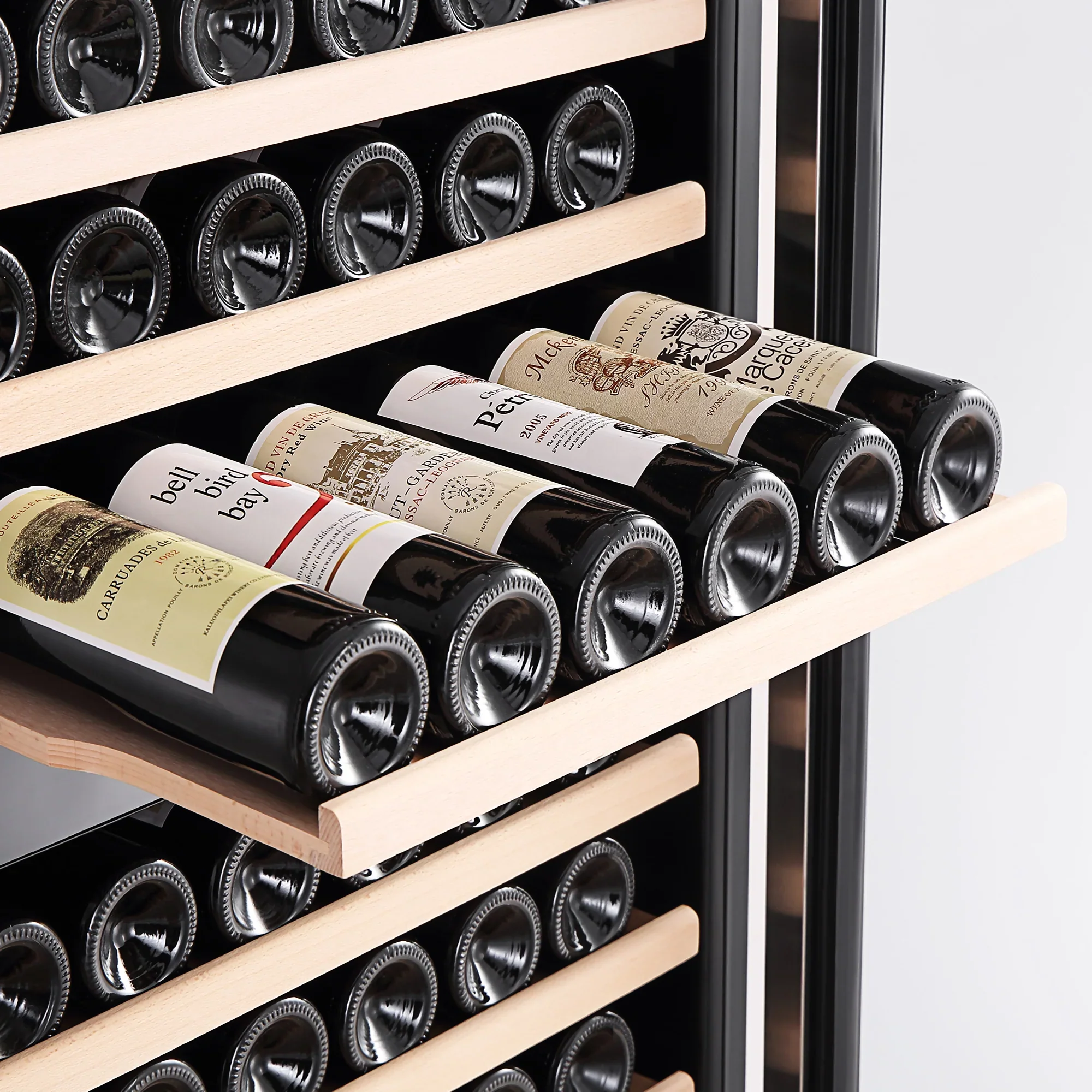 Empava 70-Inch Tall 160 Bottles Freestanding Built-In Dual Zone Wine Cooler (EMPV-WC08D) - Image 8