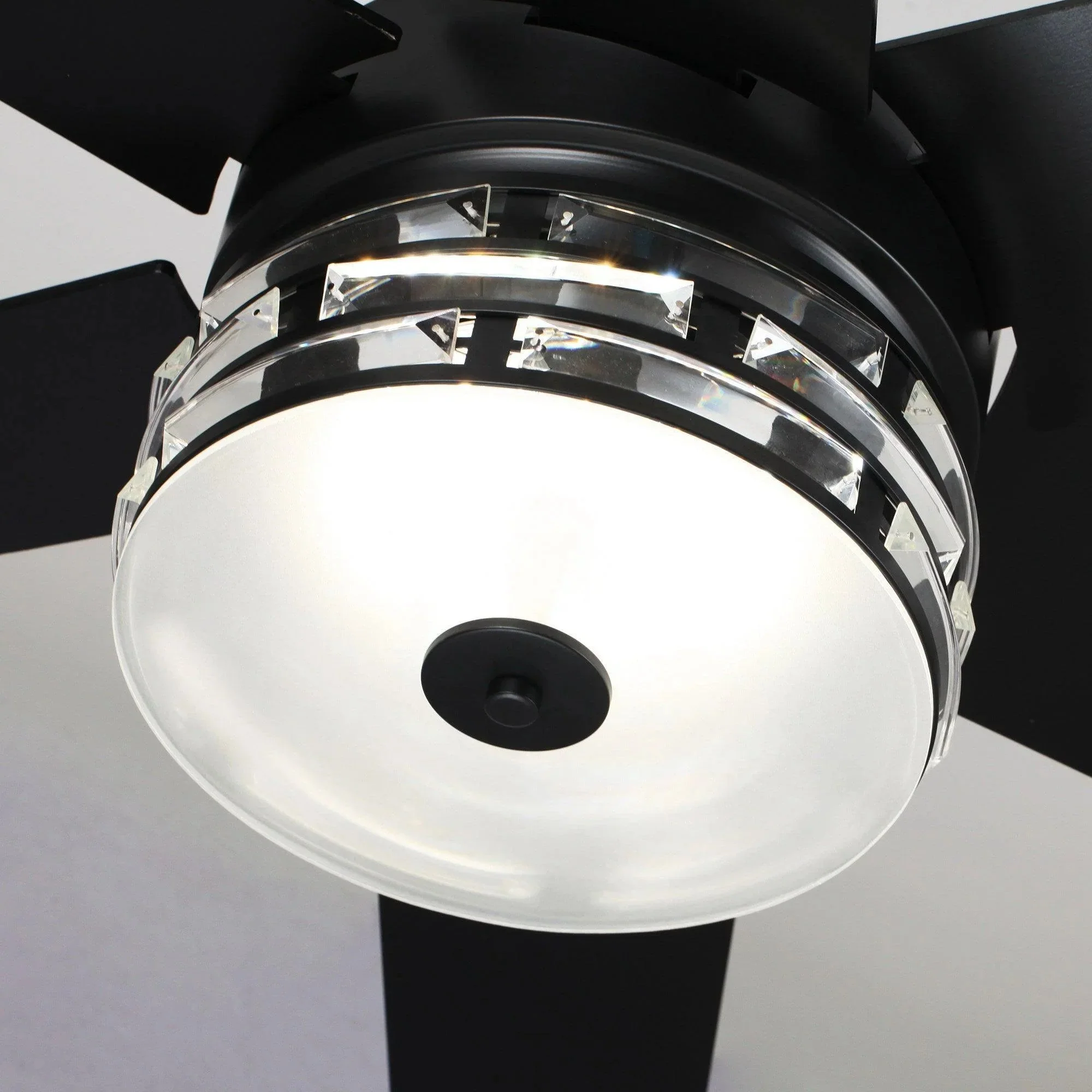 Parrot Uncle 70-Inch Modern DC Motor Downrod Mount Reversible Ceiling Fan with Lighting and Remote Control (F8246BK110V) - Image 18