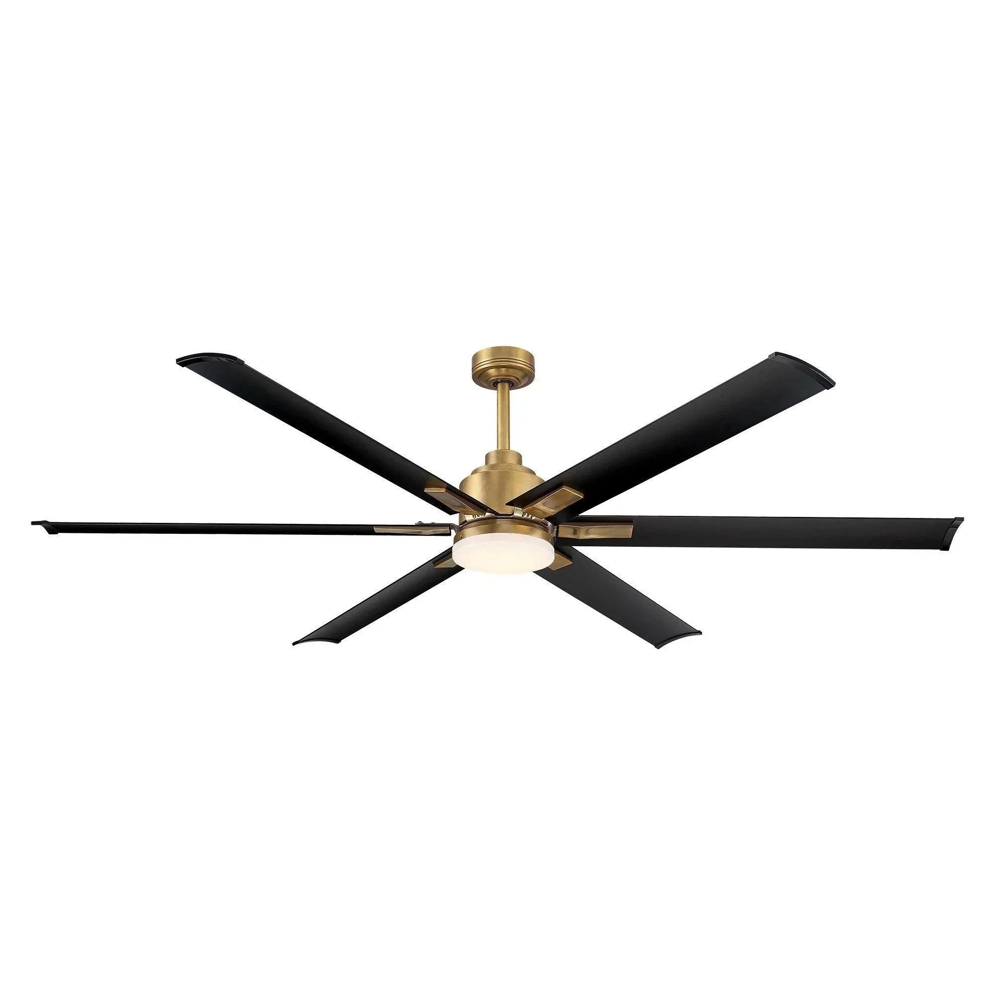 Parrot Uncle 72-Inch Bankston Modern DC Motor Downrod Mount Reversible Ceiling Fan with Lighting and Remote Control - Image 12