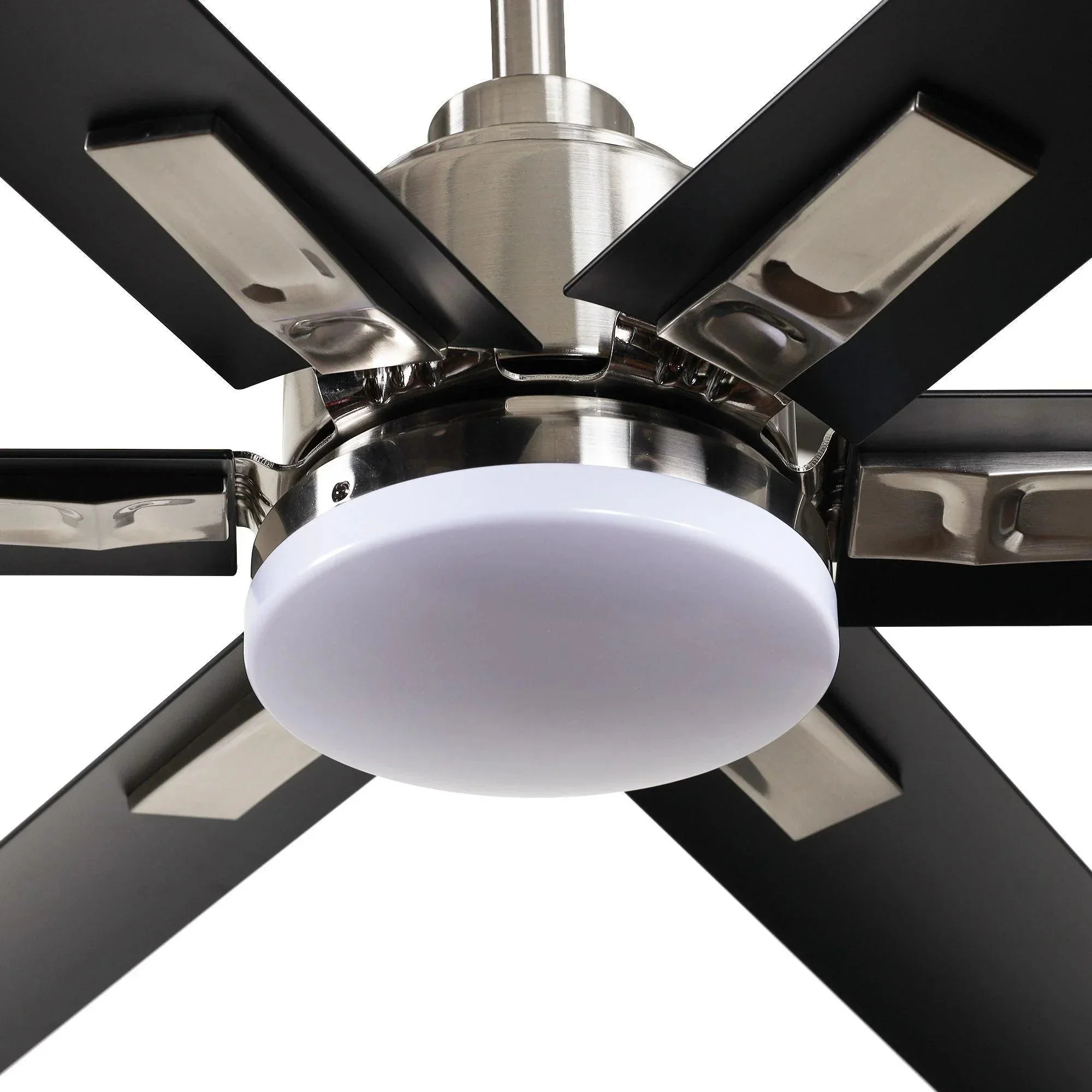 Parrot Uncle 72-Inch Bankston Modern DC Motor Downrod Mount Reversible Ceiling Fan with Lighting and Remote Control - Image 13