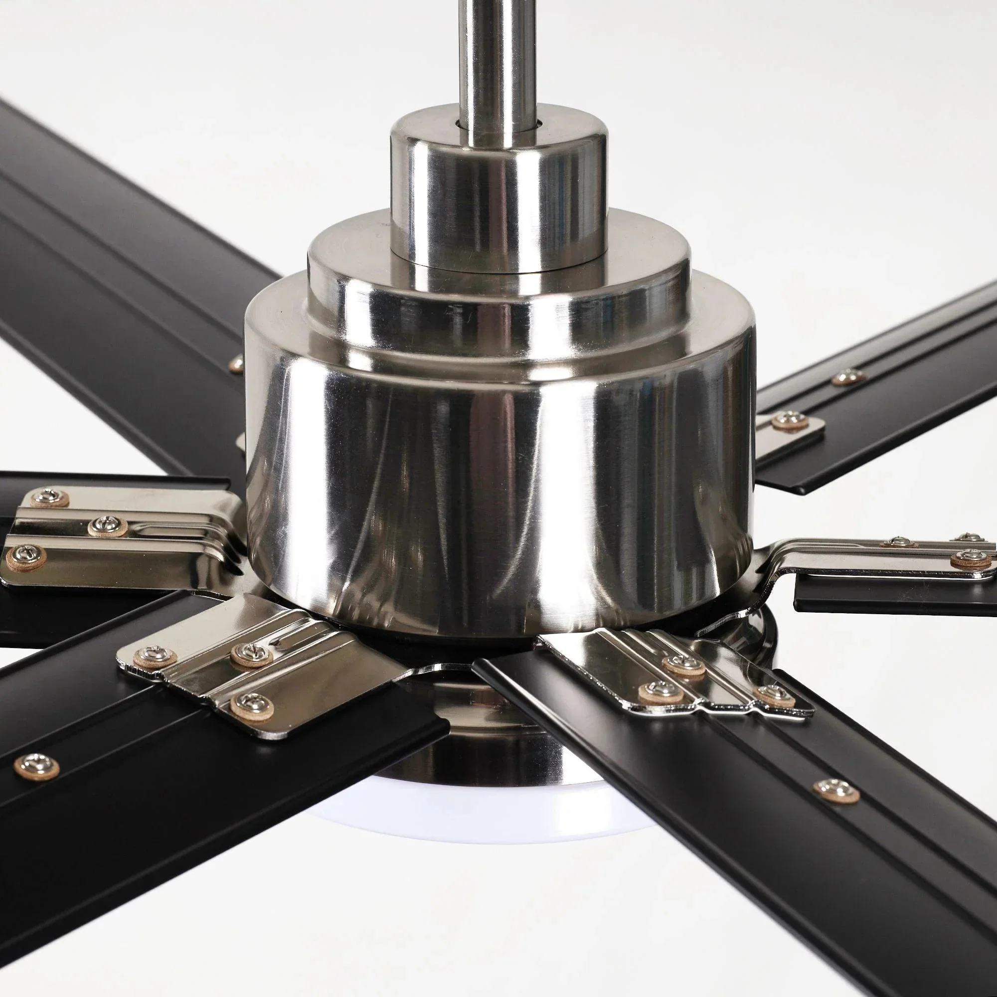 Parrot Uncle 72-Inch Bankston Modern DC Motor Downrod Mount Reversible Ceiling Fan with Lighting and Remote Control - Image 14