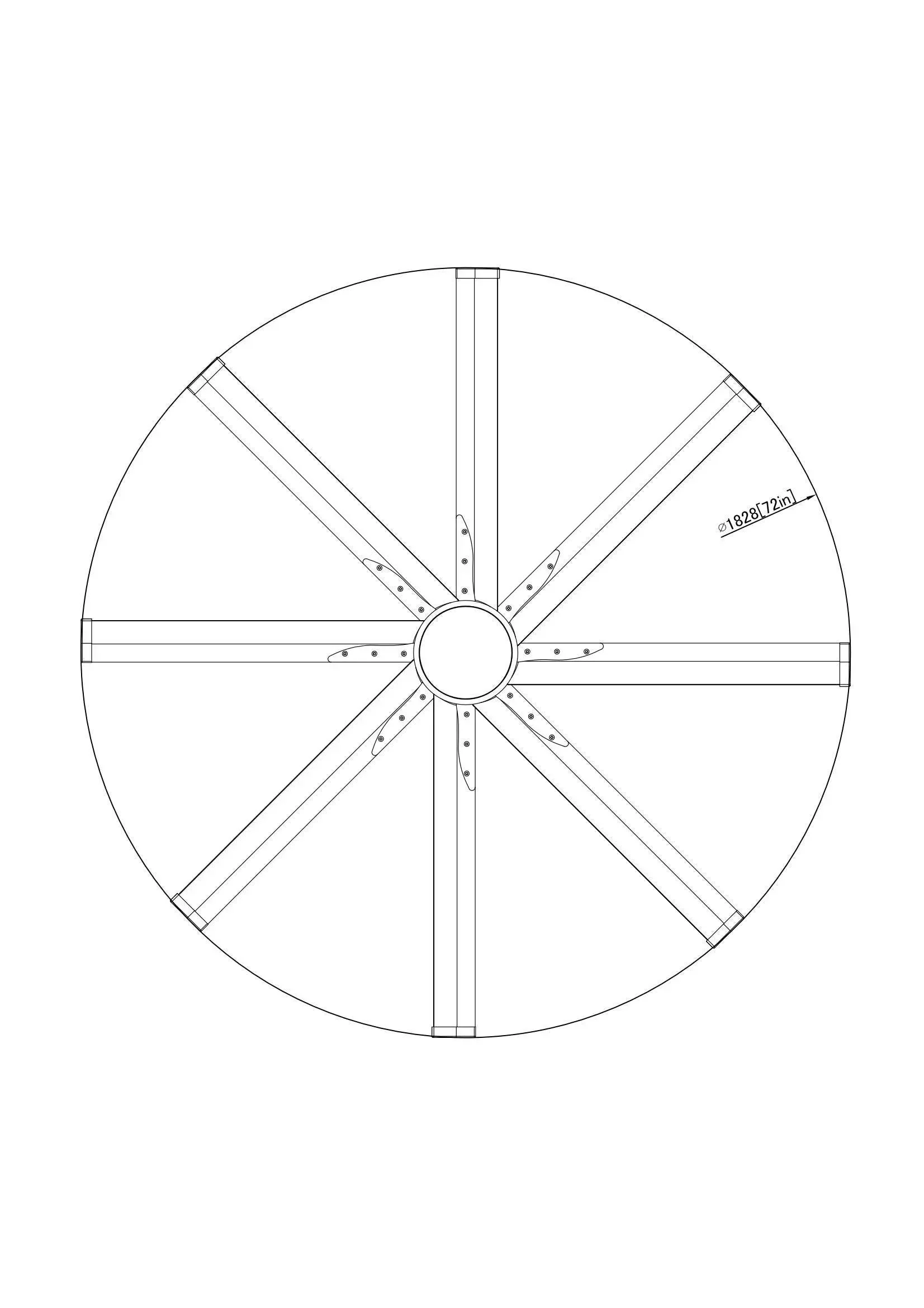 Parrot Uncle 72-Inch Bankston Modern Satin Nickel DC Motor Downrod Mount Ceiling Fan with LED Lighting and Remote Control (F8220110V) - Image 15