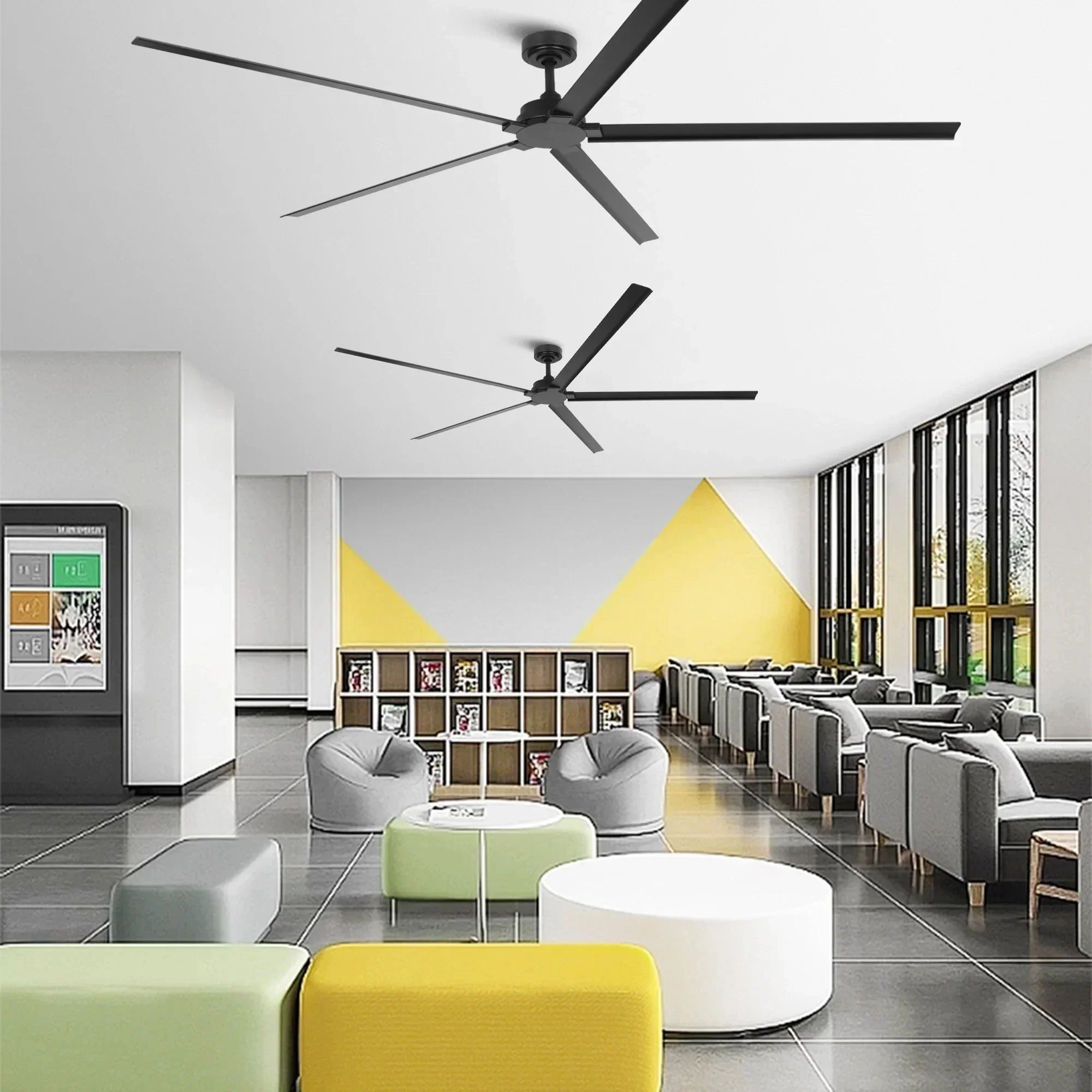 Parrot Uncle Winni All-Aluminum IPX4 Outdoor Ceiling Fan with Remote Control - Image 21