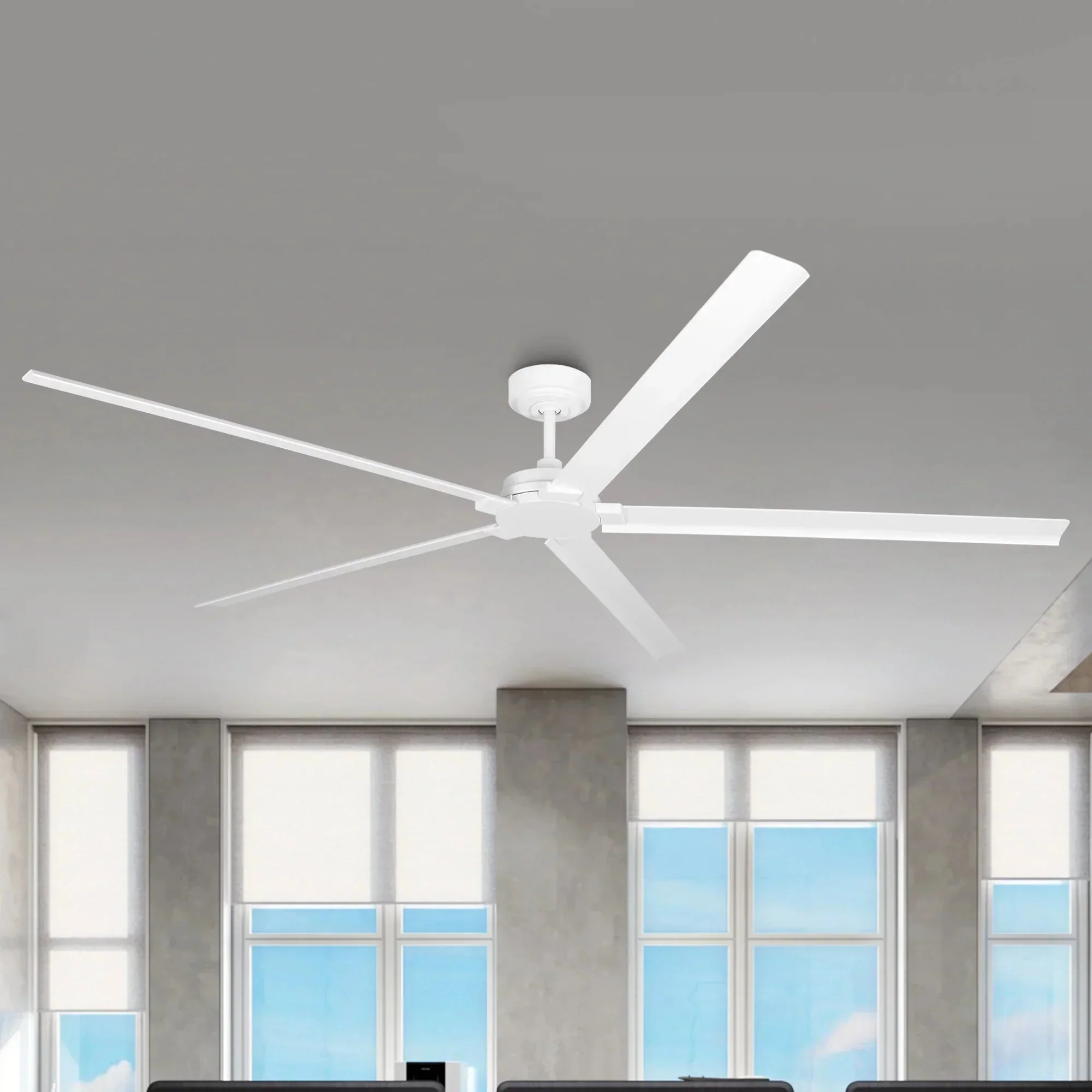 Parrot Uncle Winni All-Aluminum IPX4 Outdoor Ceiling Fan with Remote Control - Image 22