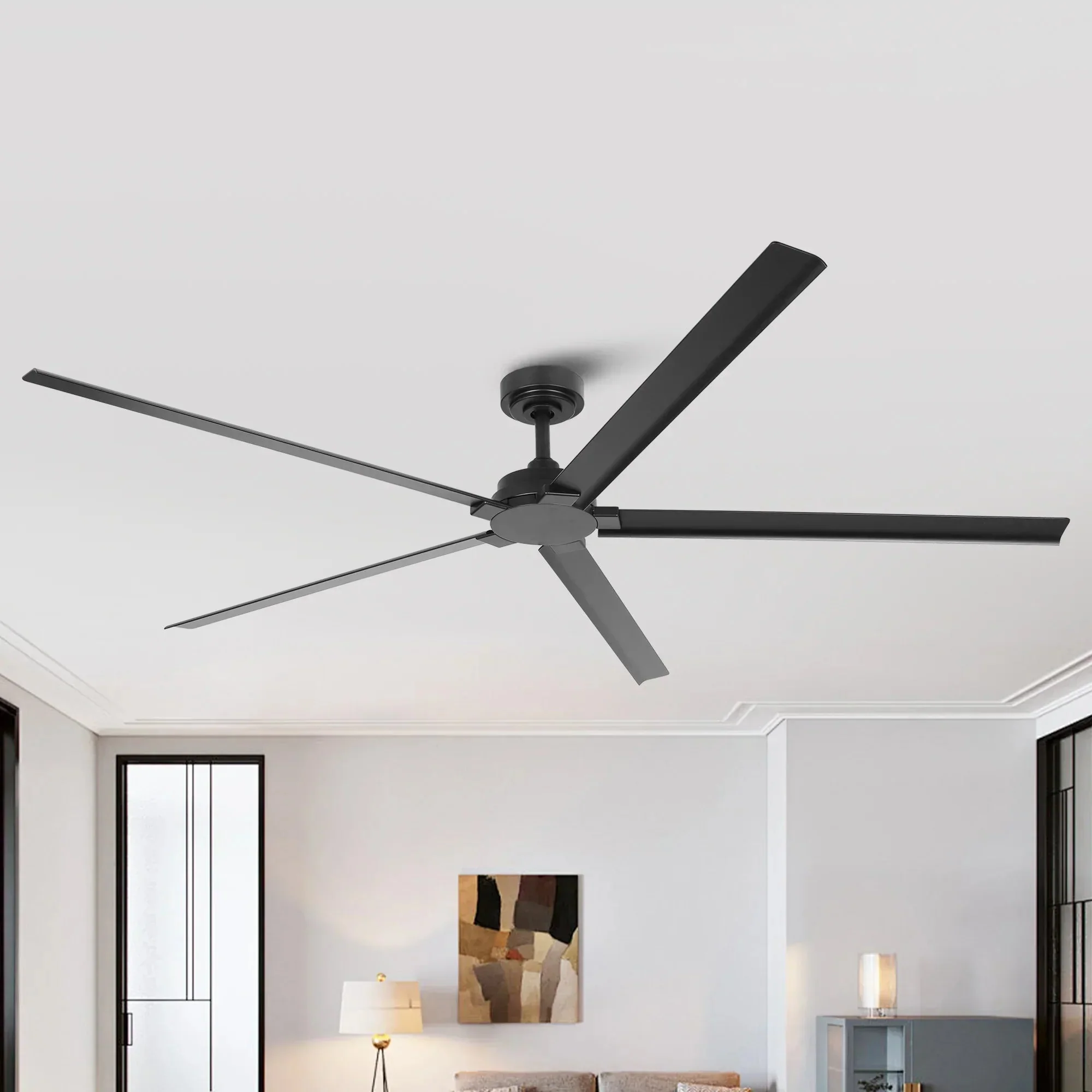 Parrot Uncle Winni All-Aluminum IPX4 Outdoor Ceiling Fan with Remote Control - Image 23
