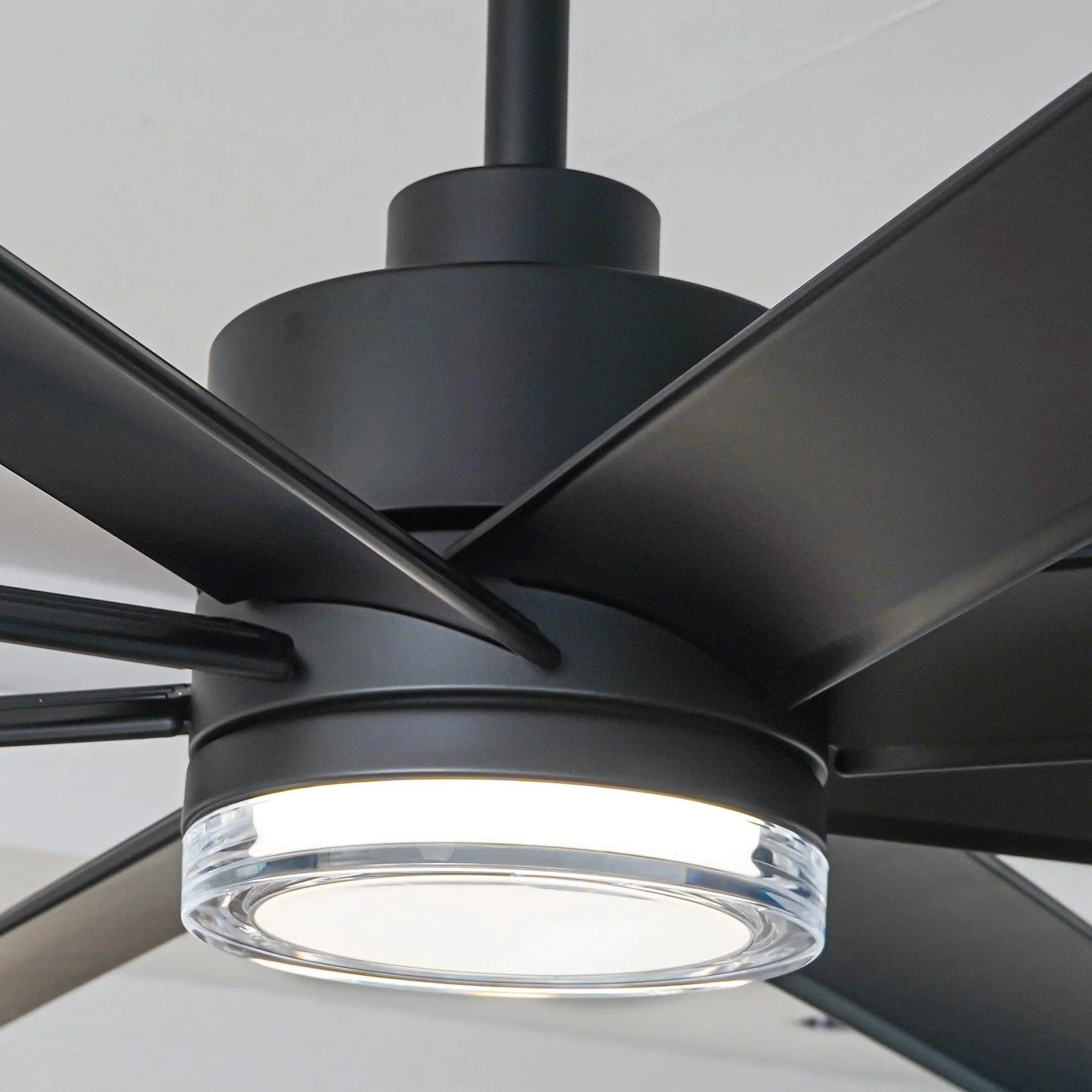 Parrot Uncle 72-Inch Daugava Modern Downrod Mount Smart Fan with LED Light - Image 12
