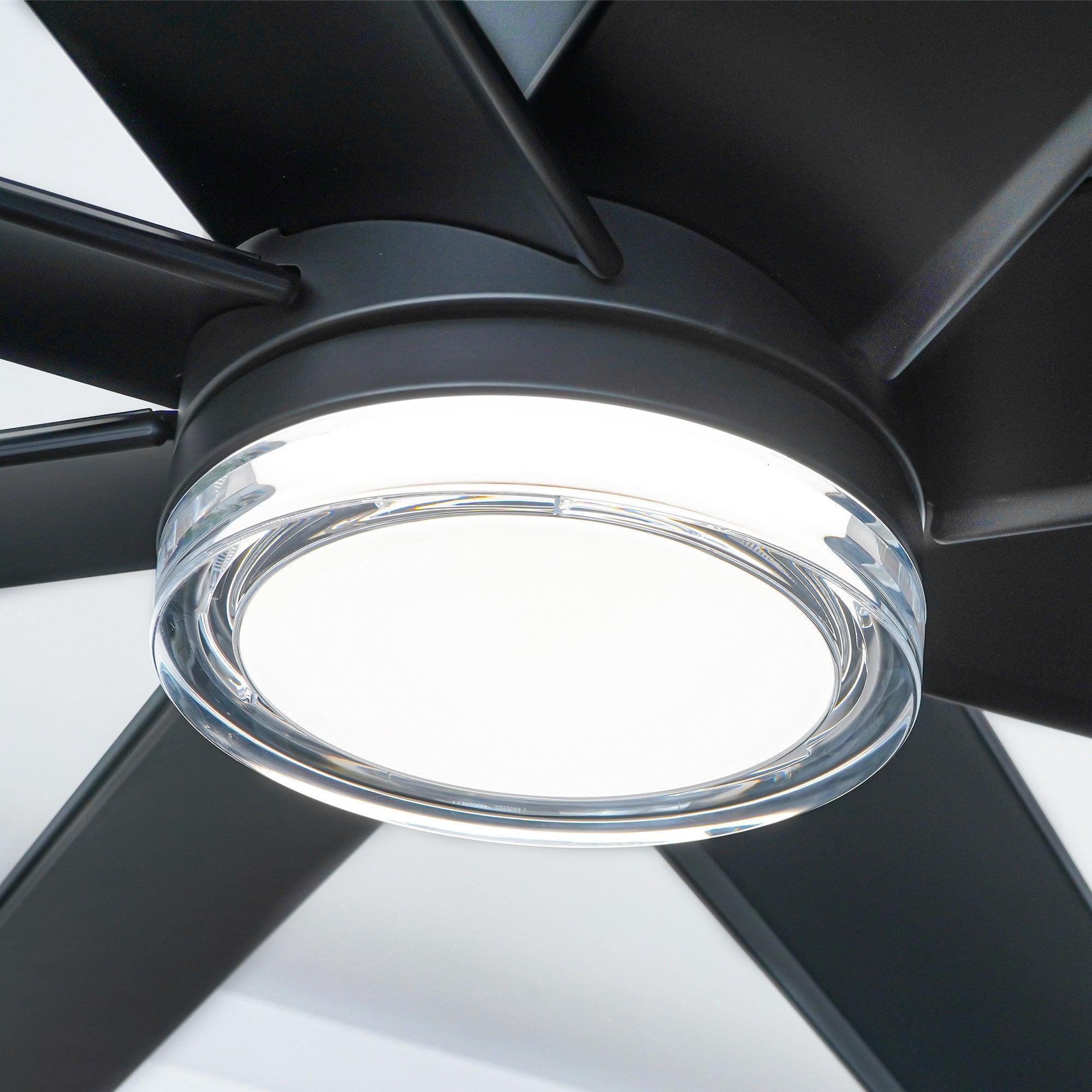 Parrot Uncle 72-Inch Daugava Modern Downrod Mount Smart Fan with LED Light - Image 19