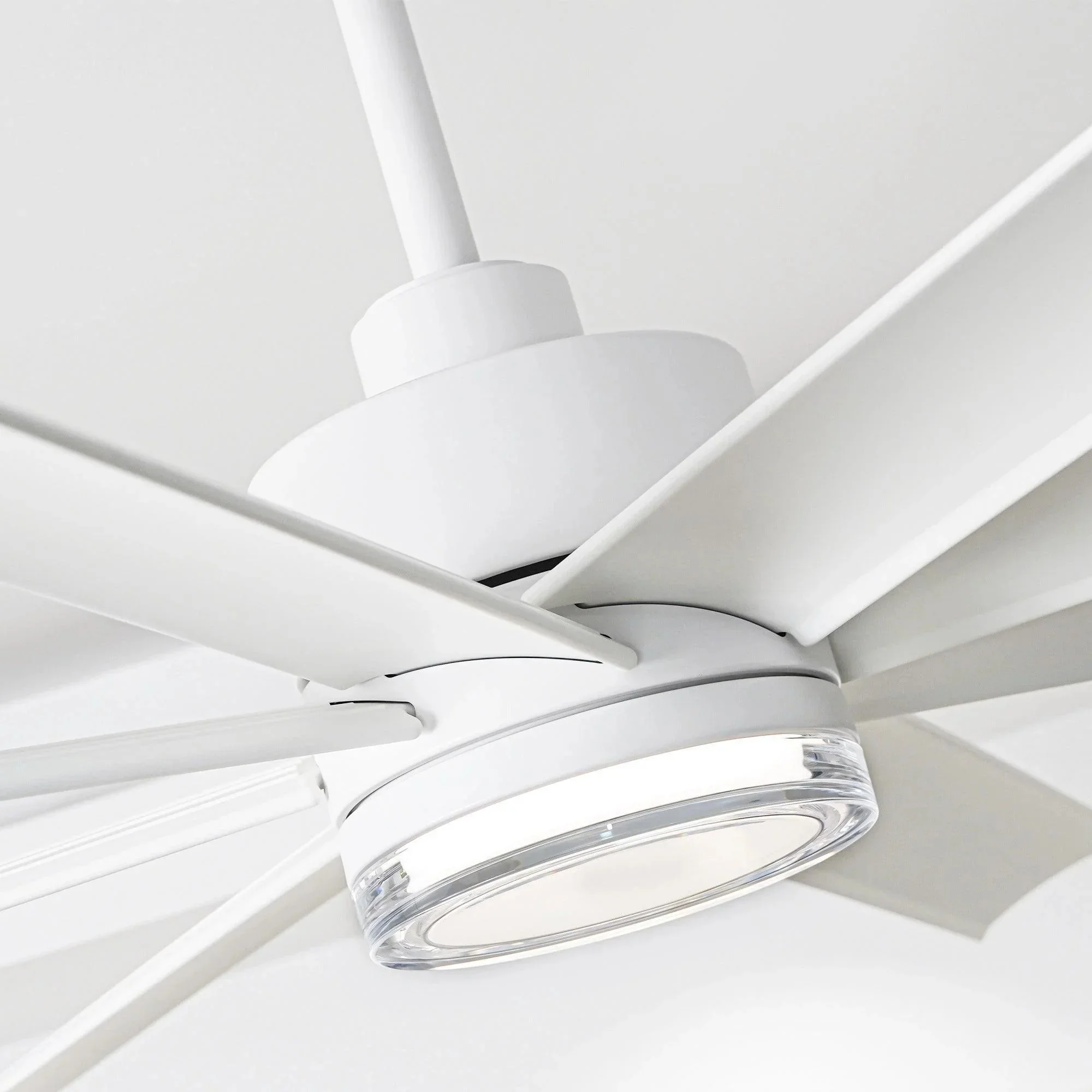 Parrot Uncle 72-Inch Daugava Modern Downrod Mount Smart Fan with LED Light - Image 3