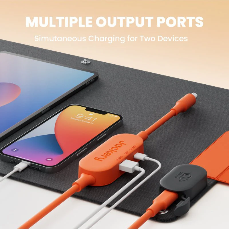 Jackery SolarSaga 40W Mini Solar Panel, Portable Solar Panels with USB-C & USB-A Ports - Image 4