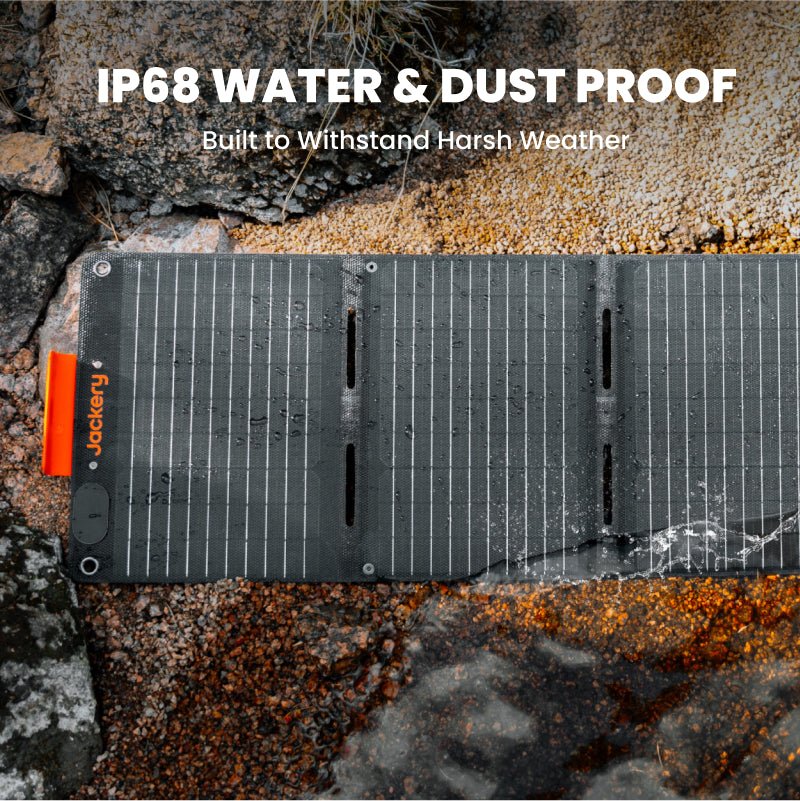 Jackery SolarSaga 40W Mini Solar Panel, Portable Solar Panels with USB-C & USB-A Ports - Image 5