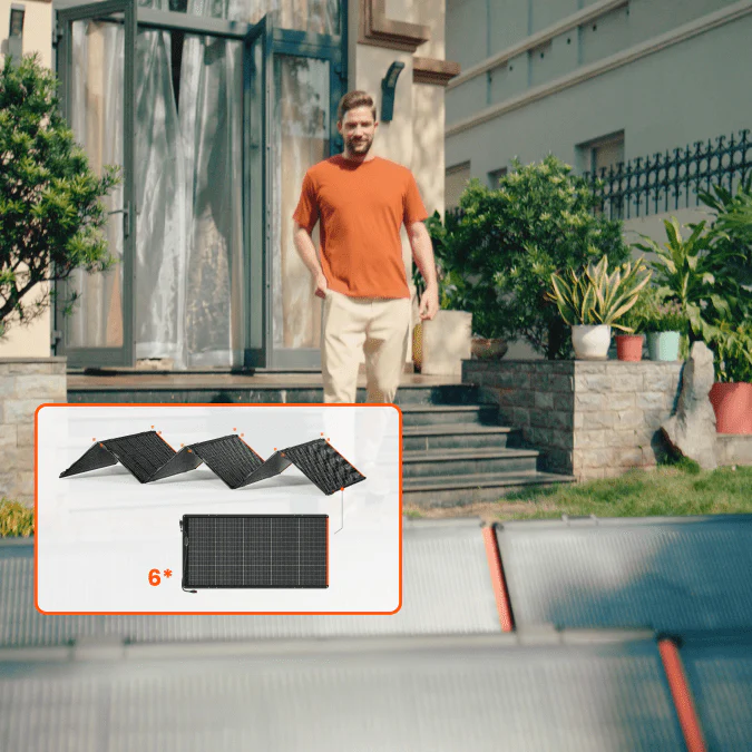 Jackery [Add-on] SolarSaga 500 X Bifacial Solar Panels with 500W Power Output, IP68 (21-0002-000093) - Image 3