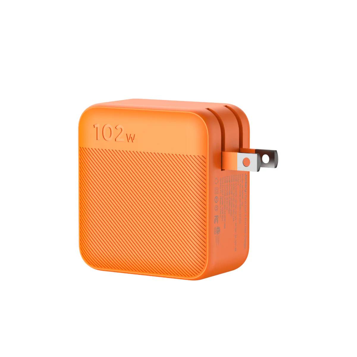 Jackery 102W GaN 3-Port Fast Charger, Dual 100W USB-C & 18W USB-A Ports, Quick Charging with PD3.0, PPS, QC4.0, Compatible with Jackery Explorer 100Plus/240v2/300Plus - Image 2