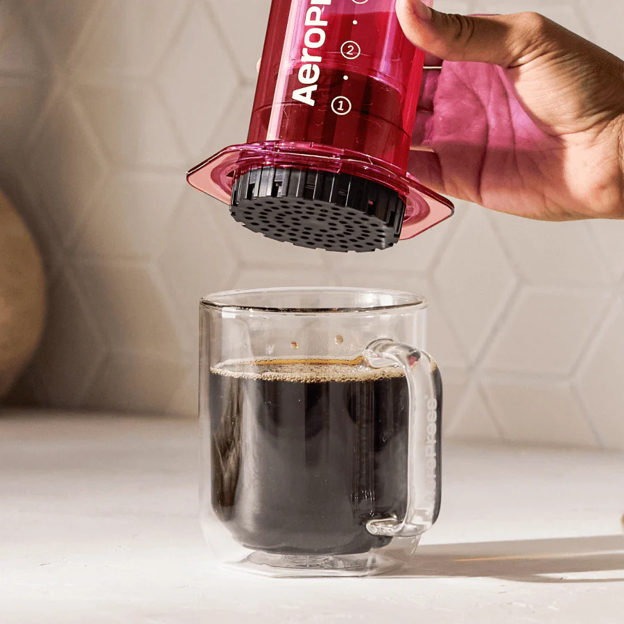 AeroPress Coffee Maker, 3-in-1 Brewing, Clear & Colors - Image 10