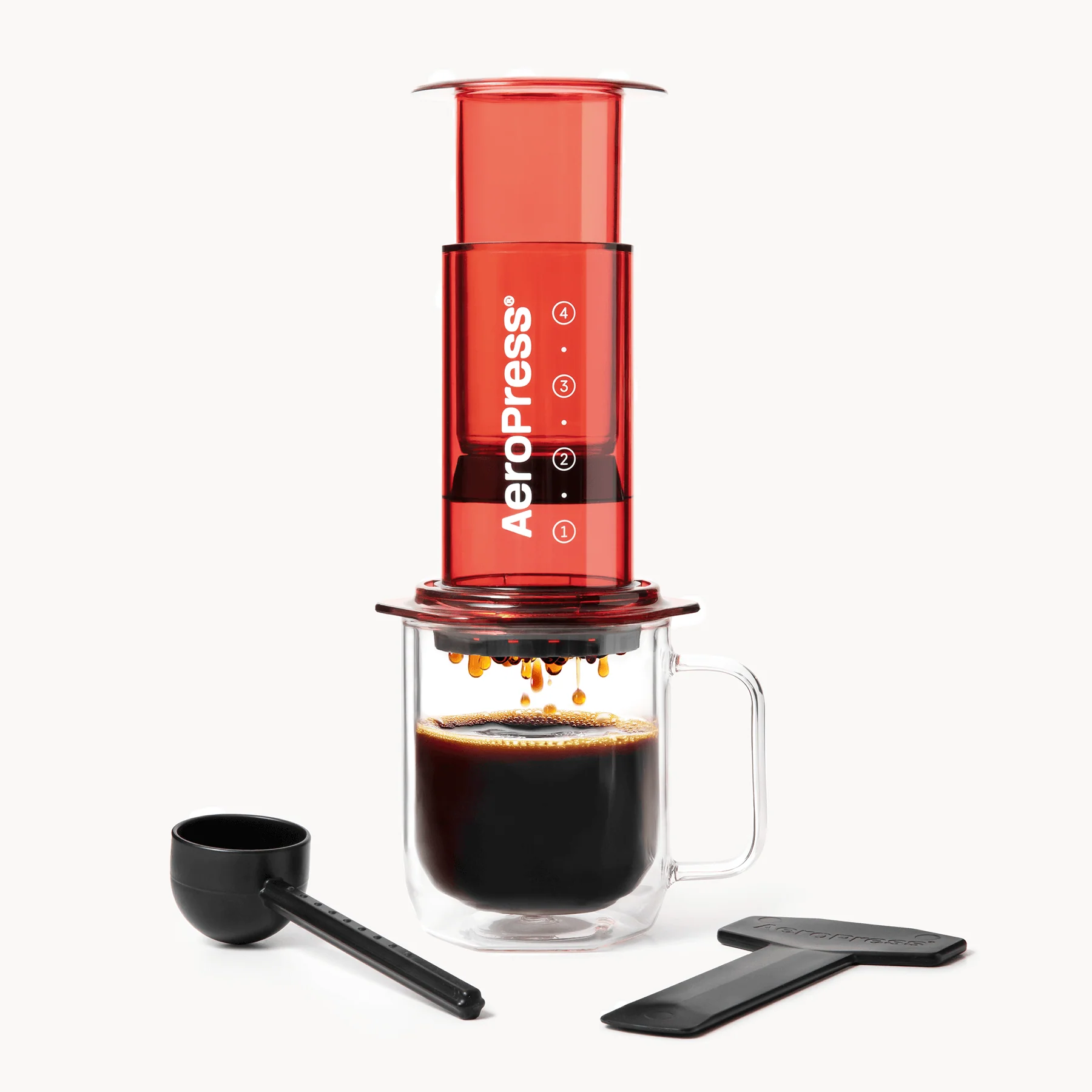 AeroPress Coffee Maker, 3-in-1 Brewing, Clear & Colors - Image 26
