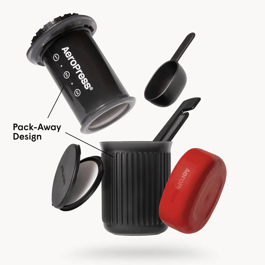 AeroPress Coffee Maker Go with Microwaveable Mug (15A01) - Image 3