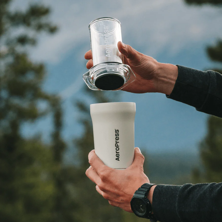 AeroPress Coffee Maker Go Plus, 3-in-1 Brewing with 16 oz Stainless Steel Travel Tumbler - Image 18