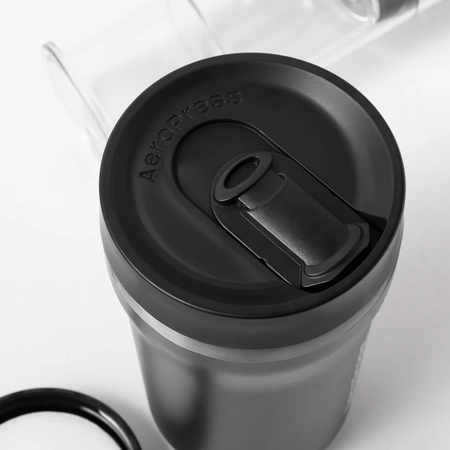 AeroPress Coffee Maker Go Plus, 3-in-1 Brewing with 16 oz Stainless Steel Travel Tumbler - Image 5
