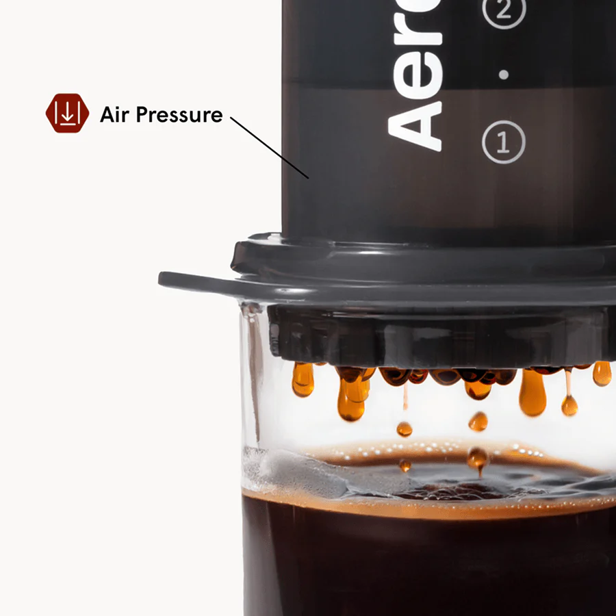 AeroPress Coffee Maker Original, 3-in-1 Brewing, Black (85A01) - Image 4