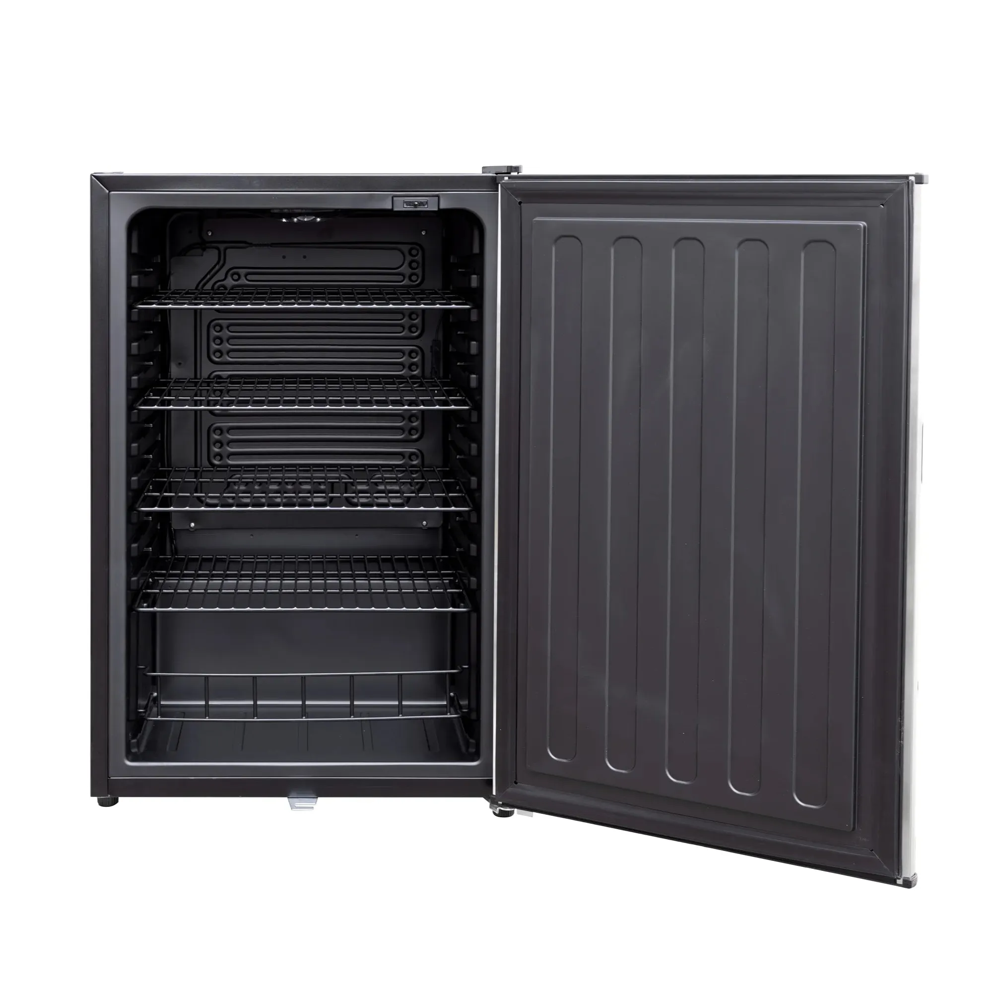 TrueFlame 22-Inch 4.1 Cu. Outdoor Rated Fridge with Reversible Door (AMD-RFR-22S) - Image 4