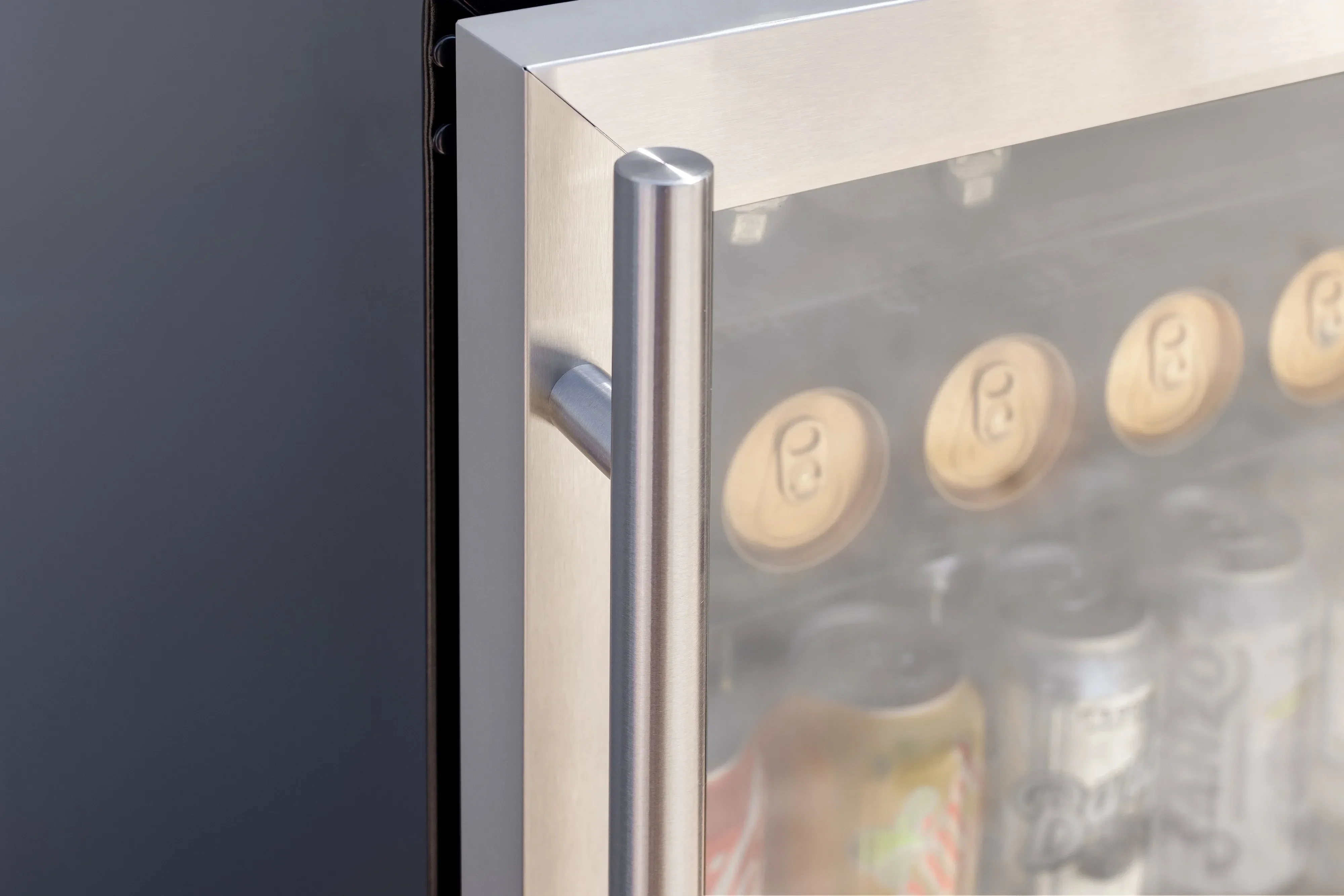 TrueFlame 24-Inch 5.1 Cu. Outdoor Rated Fridge with Glass Door (AMD-RFR-24G) - Image 9