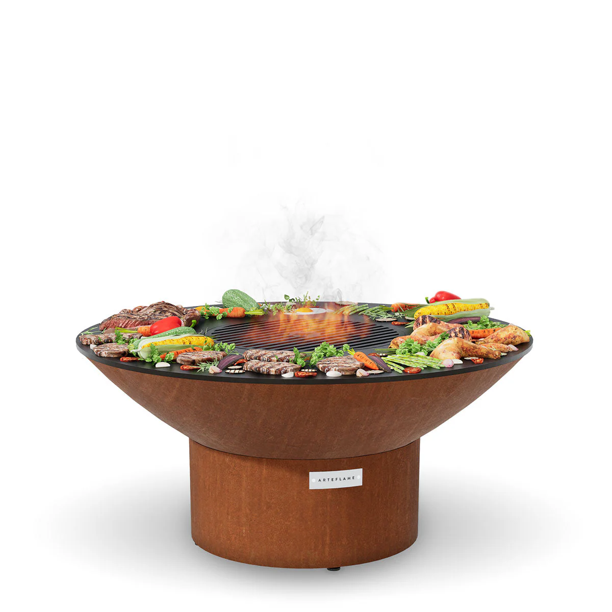 Arteflame 40" Fire Pit With Cooktop - Image 3