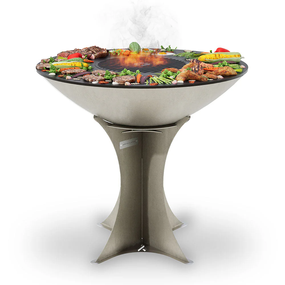 Arteflame XXL 40" Flat Top Grill with Multi-Zone Heat Control and Carbon Steel Cooktop - High Euro Base - Image 5
