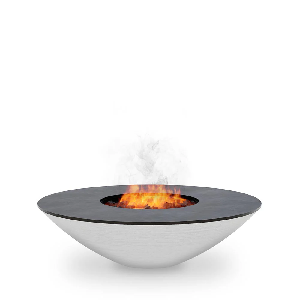 Arteflame XXL 40" Platinum Edition Fire Pit in Stainless Steel With Cooktop - Image 4