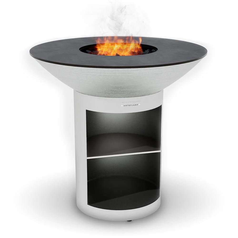 Arteflame XXL 40" Platinum Edition Grill Classic Storage Base in Stainless Steel - Image 3