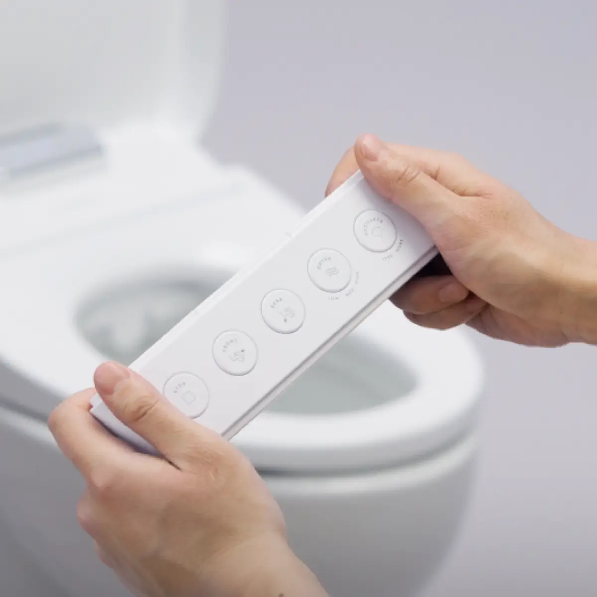 TUSHY Aura Smart Bidet Seat with Temperature Control for Seat, Water & Dryer, Instant Warm Water, Auto Open and Soft Close Lid - Image 2