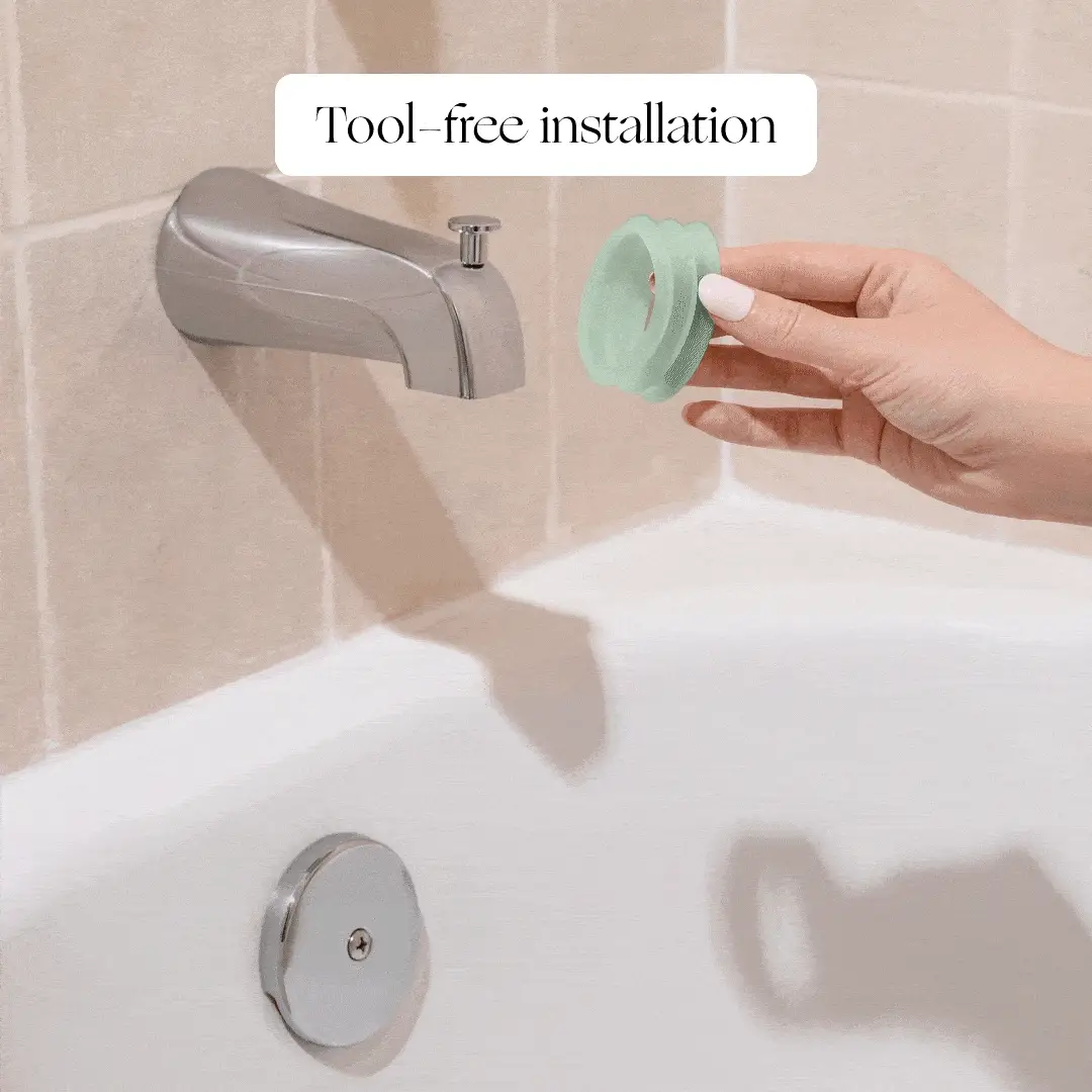 Canopy Baby Bath Tub Filter for Chlorine Reduction & Baby-Safe Skin Protection - Image 14