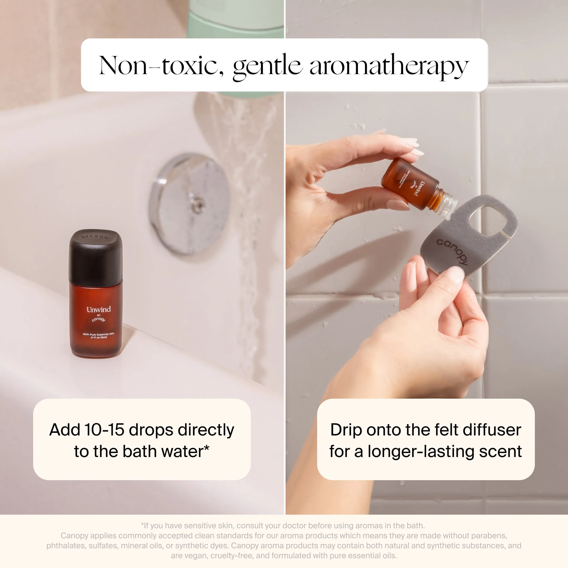 Canopy Bath Tub Filter with Color Changing Temperature Indicator and Protective Spout Cover - Image 19