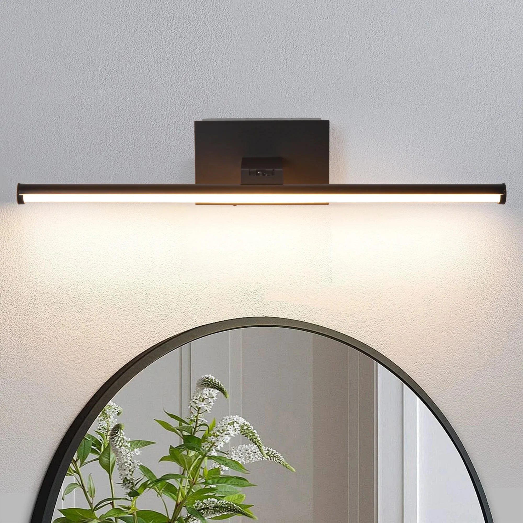 Parrot Uncle Battery-Powered LED Mirror Vanity Light with Remote Control - Image 4