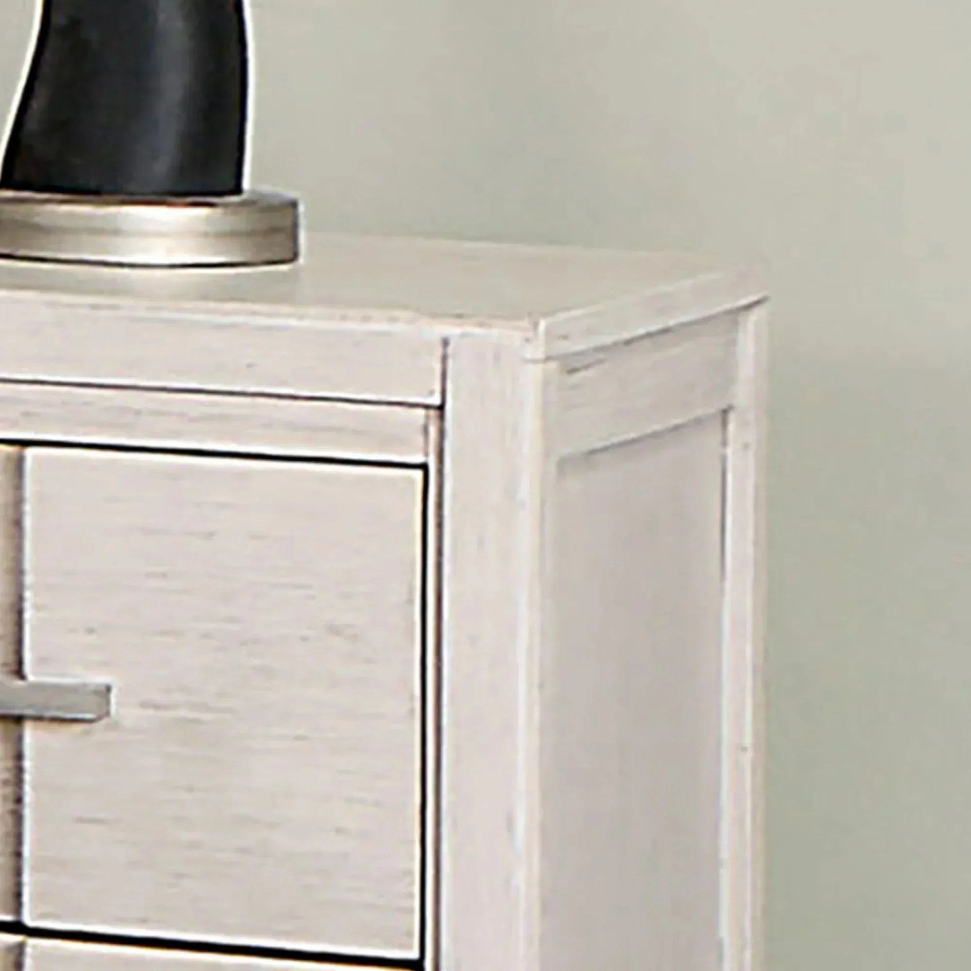 Parrot Uncle Berenice 23-Inch Transitional 2-Drawer Nightstand in Solid Wood - Image 6