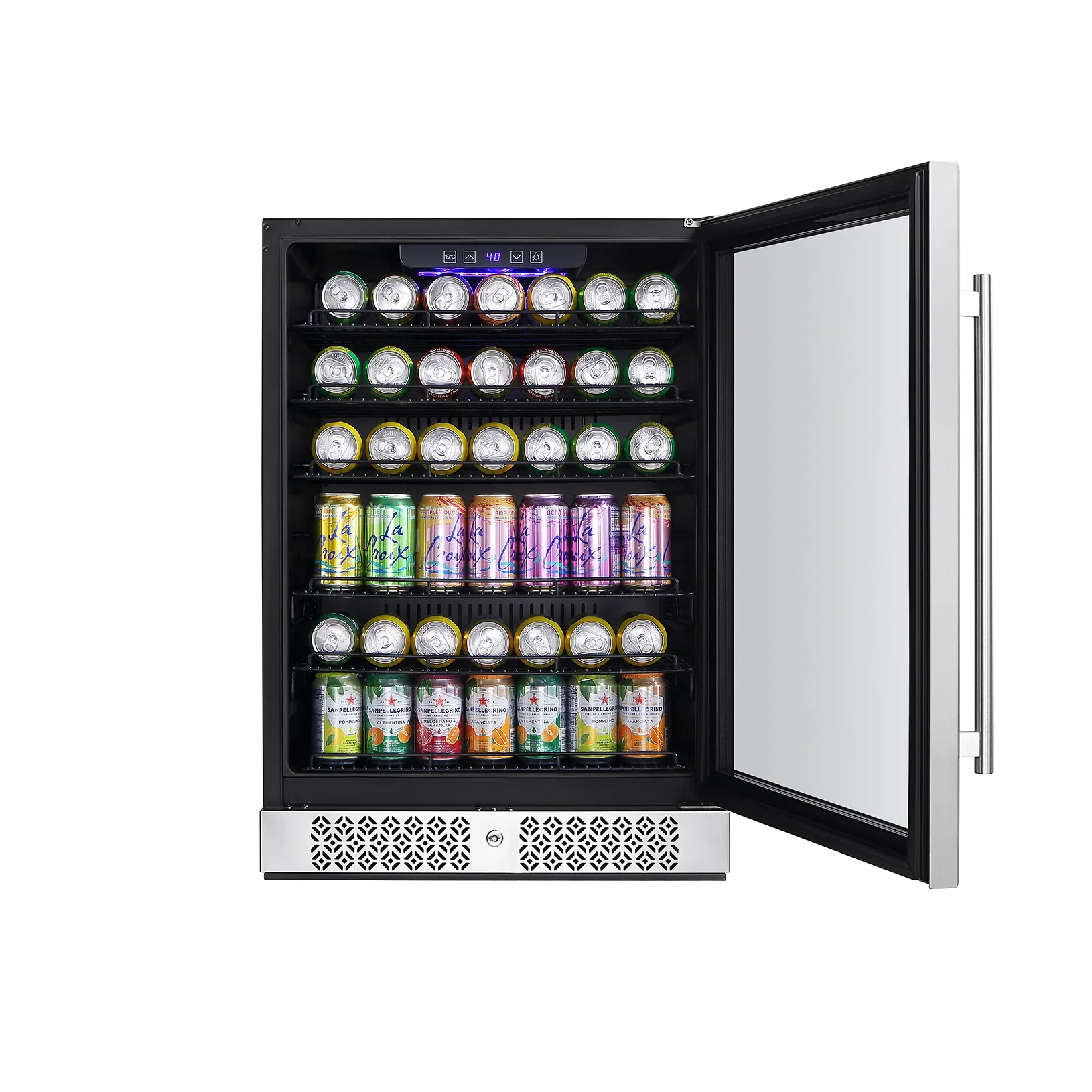 Empava 24-Inch Freestanding and Built-In Beverage Fridge (EMPV-BR02S) - Image 3