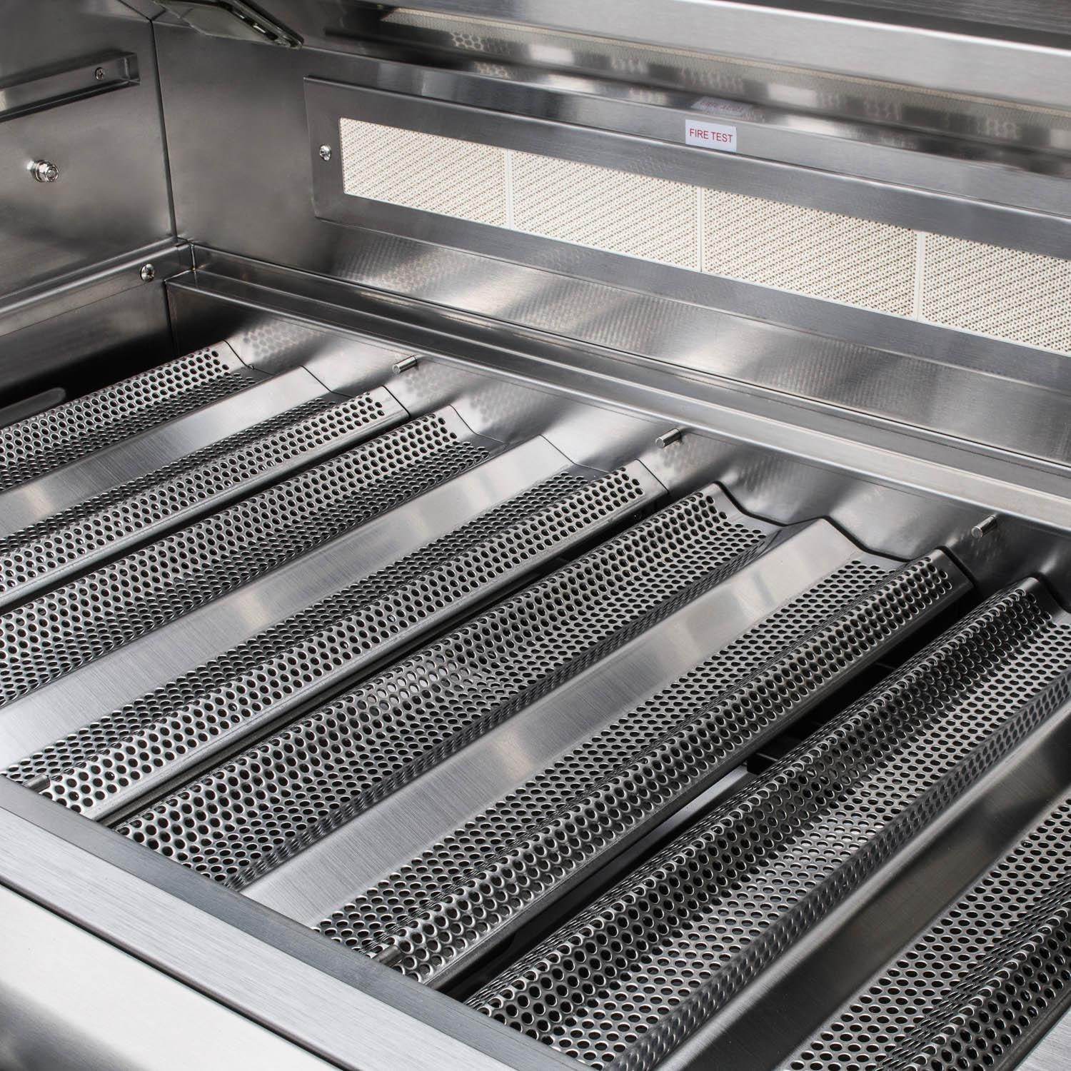 Blaze Grill Package - Premium LTE Marine Grade 32-Inch 4-Burner Built-In Natural Gas Grill and Side Burner in Stainless Steel - Image 8